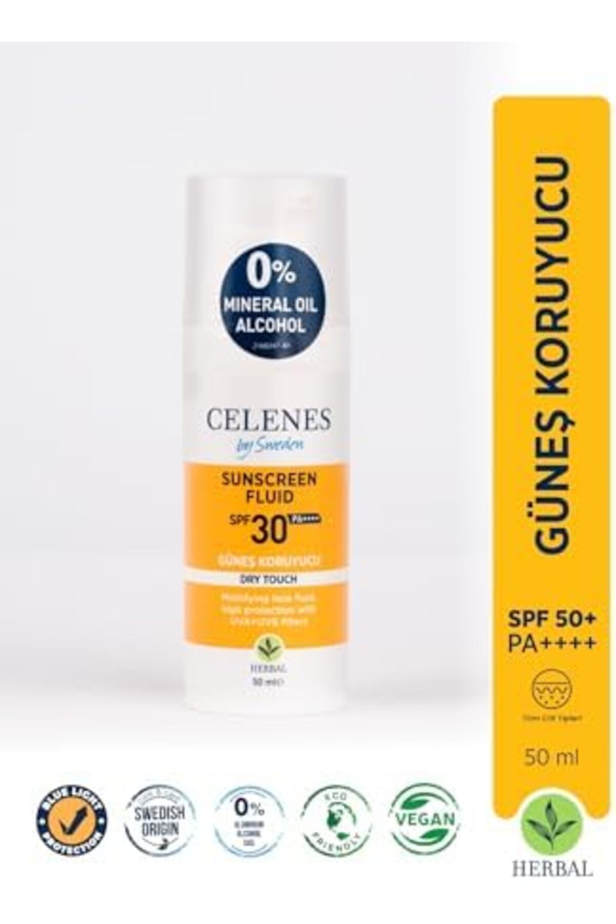 Yıldızan Dry Yüksek Korumalı Yüz ve Dekolte Güneş Kremi, 30 Spf, 50 ml 2940
