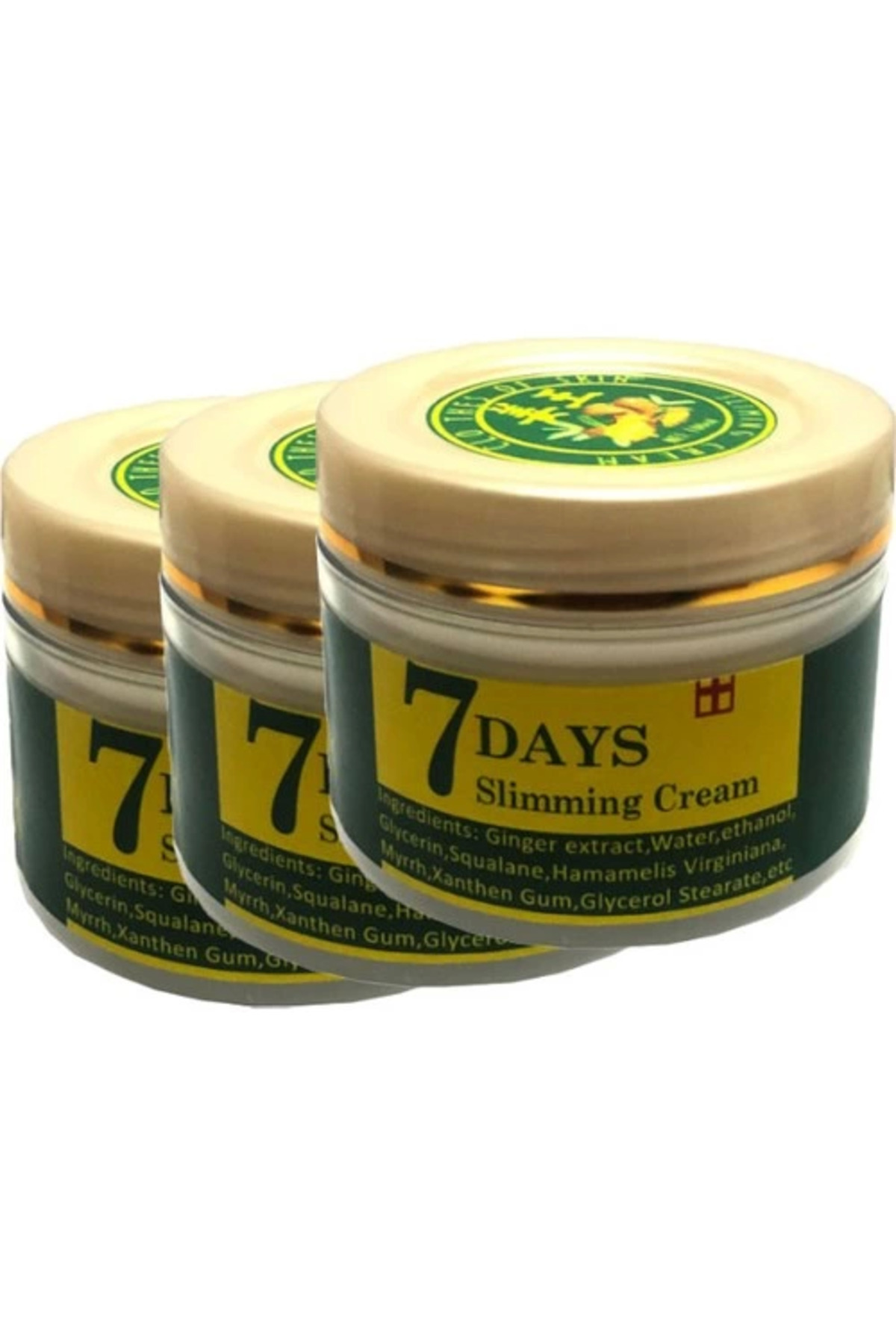 Beta Moda Hub 7Days 7 Days Ginger 3'lü Miracle Slimming Cream Kremi 100 ml