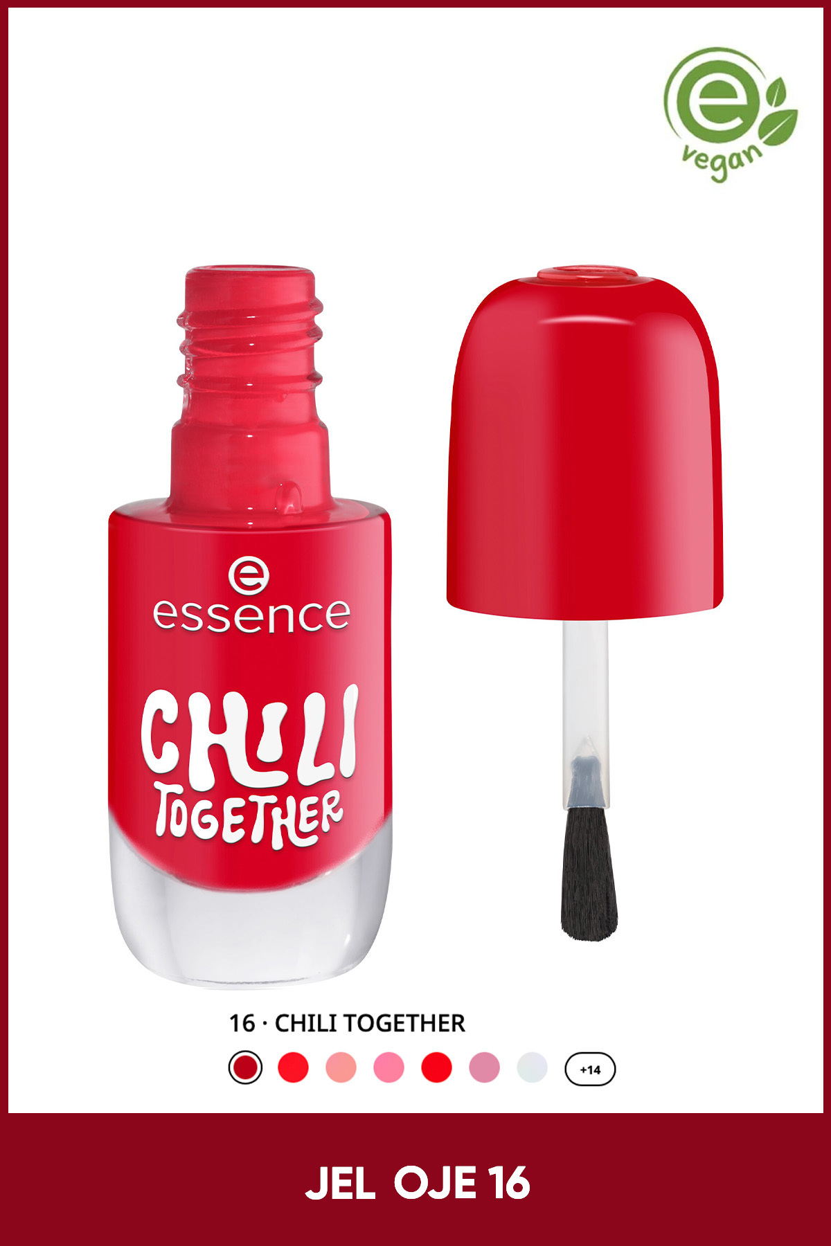 Essence Jel Tırnak Cilası No: 16
