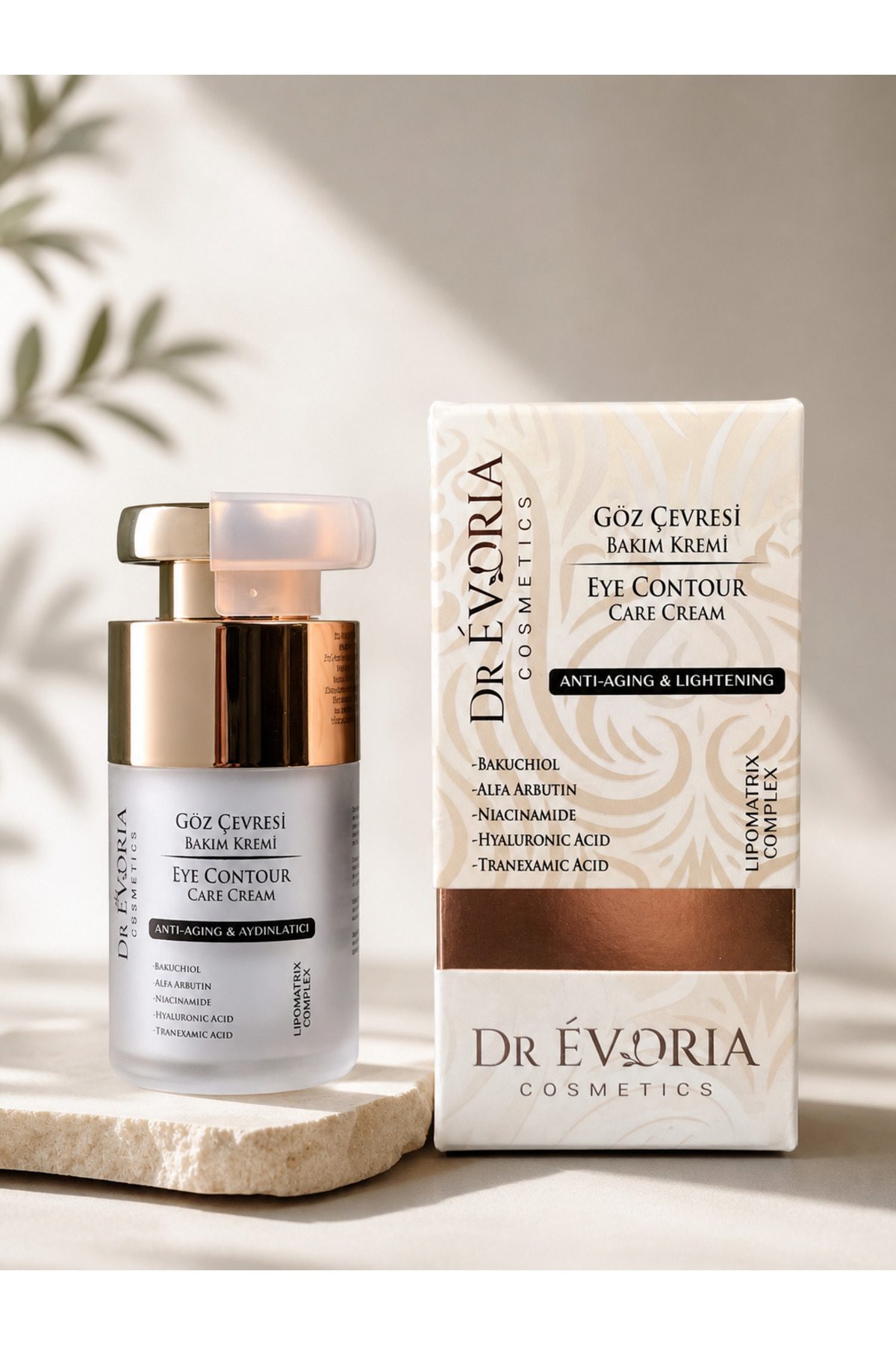 DR EVORİA COSMETICS Göz Çevresi Kırışıklık ve Yaşlanma Karşıtı Krem