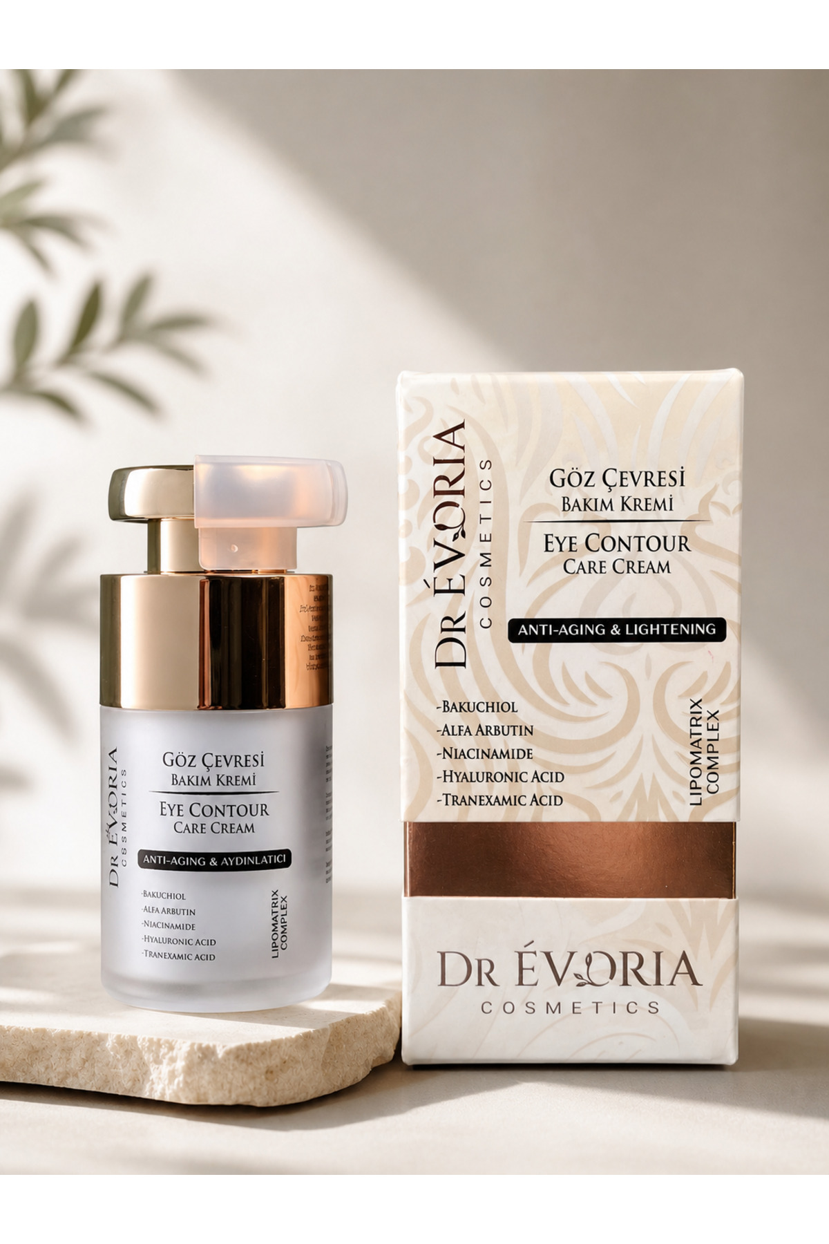 DR EVORİA COSMETICS Göz Çevresi Kırışıklık ve Yaşlanma Karşıtı Krem