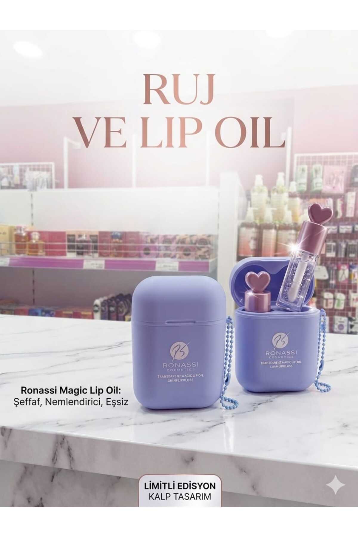 RS Ronassi Cosmetics MAGIC LİP RUJ GLOS İKİLİ