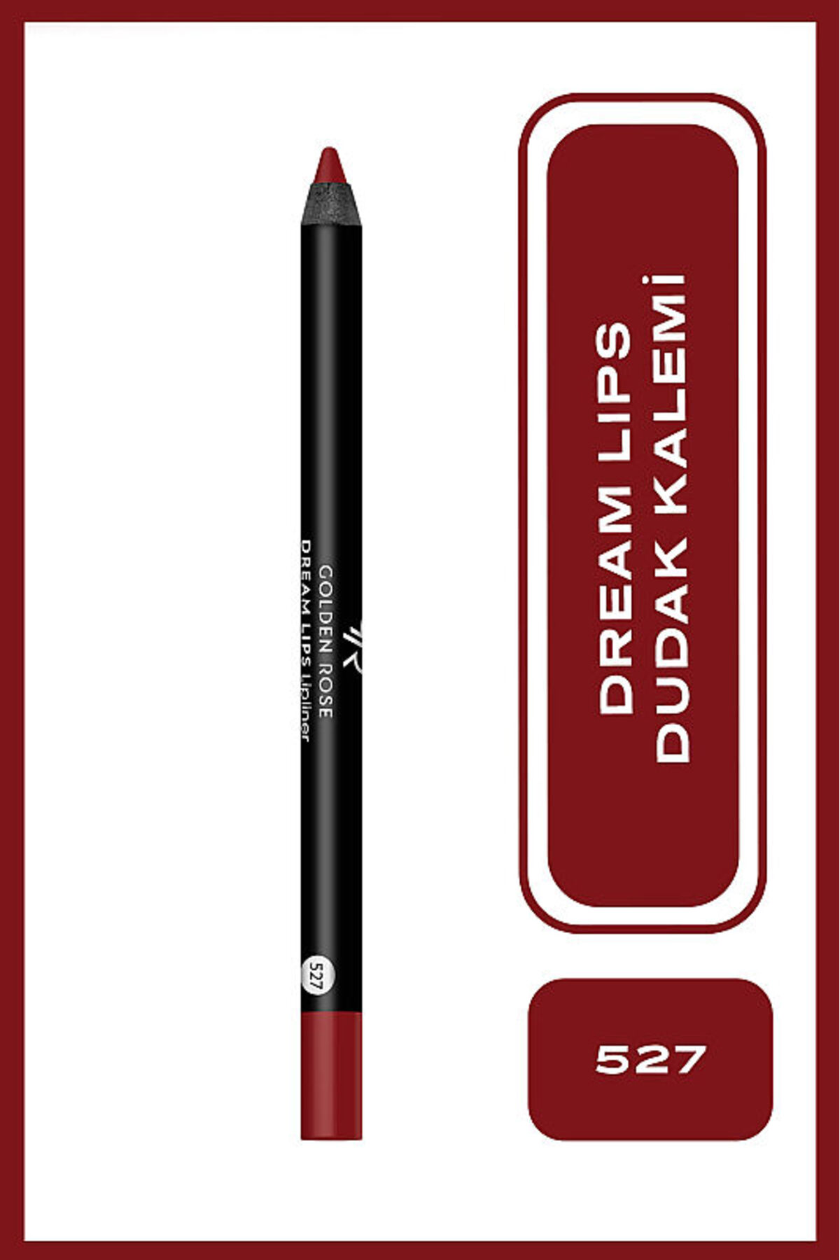 Golden Rose Dream Lips Lipliner - 527 Grape - Dudak Kalemi