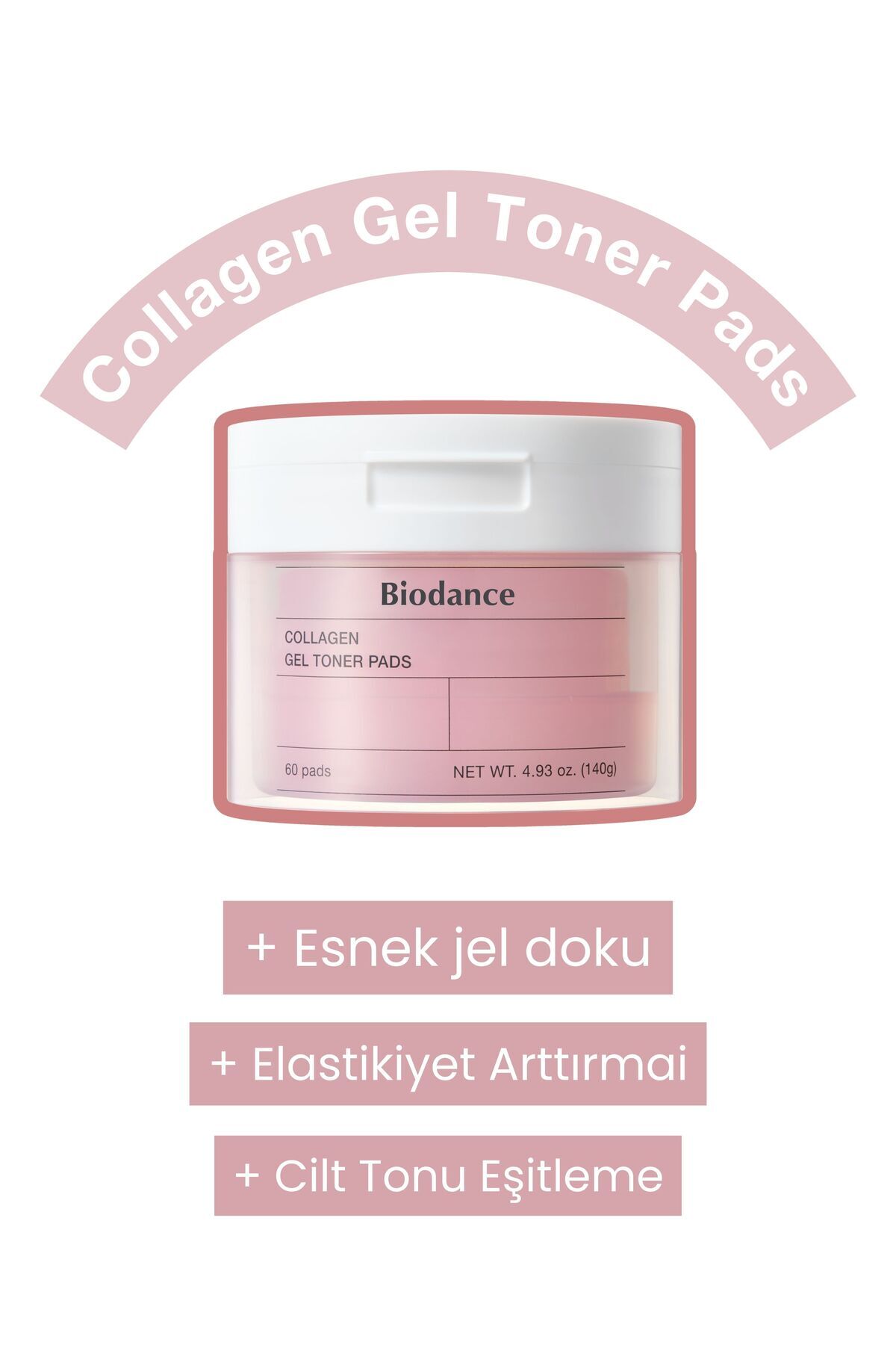 Biodance Collagen Gel Toner Pads 60Pads