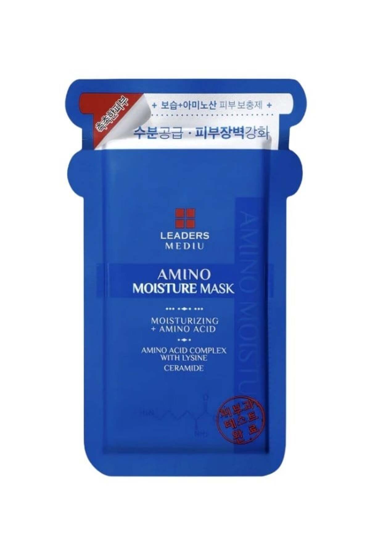 Leaders Mediu Amino Moisture Mask | Aydınlatıcı ve Nemlendirici Kağıt Maske