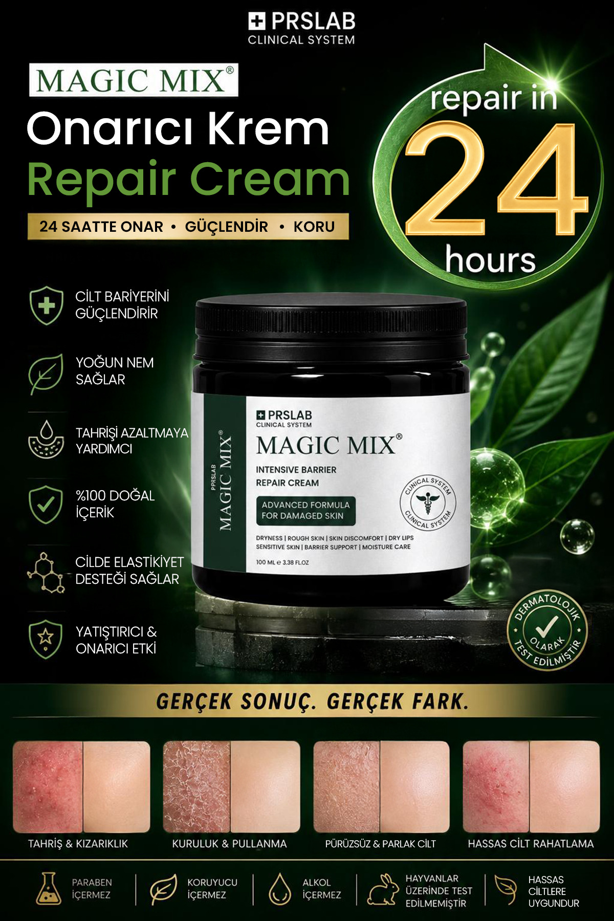 MAGIC MIX Skin Intensive Barrier Repair Onarıcı Krem 100 ML