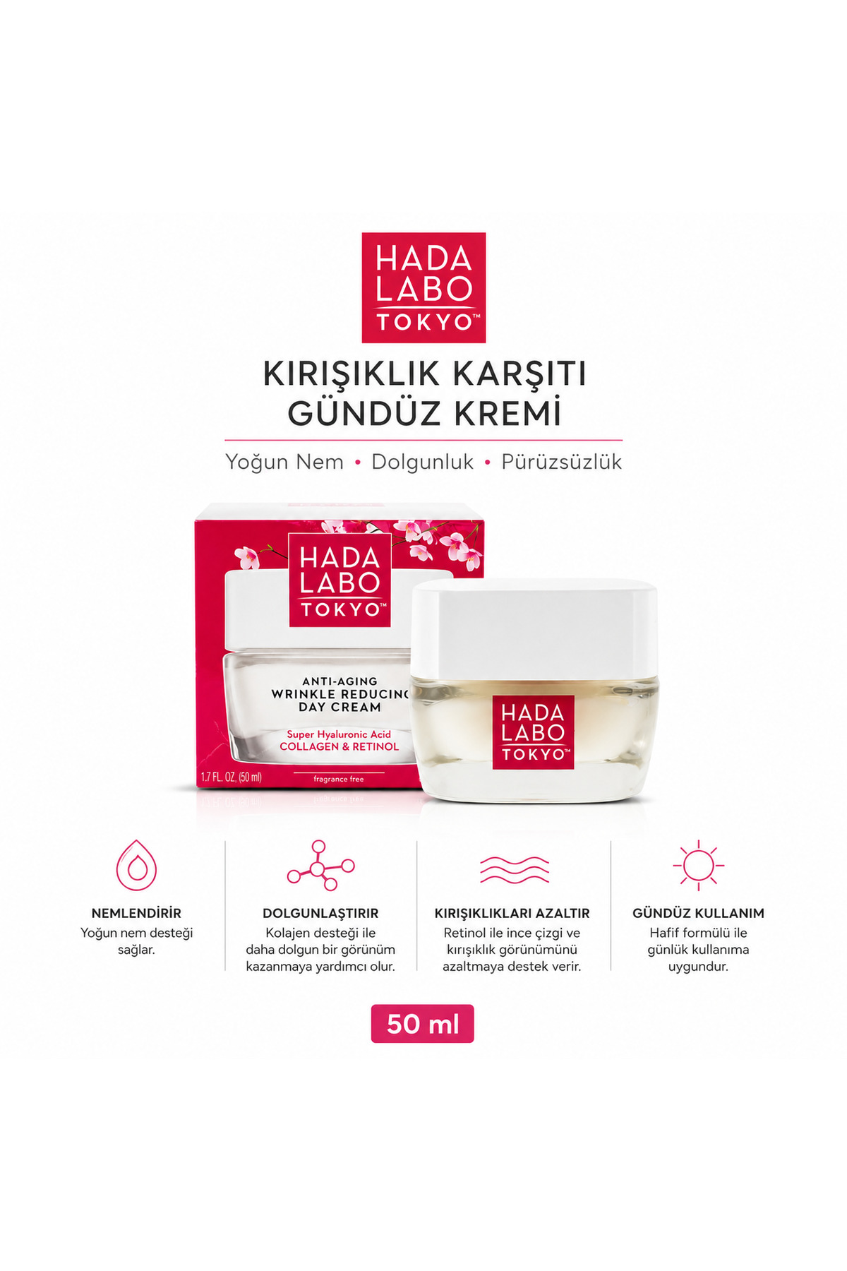 Hada Labo Tokyo Hada Labo Kırışıklık Karşıtı Kremi