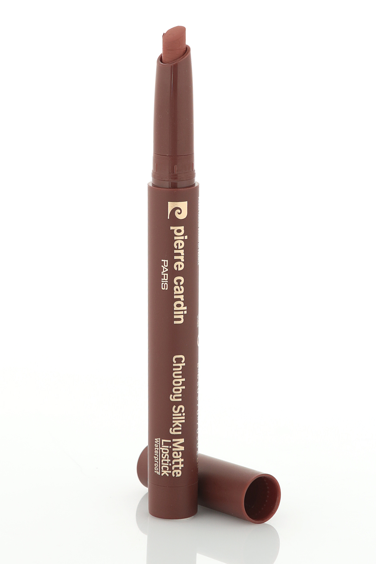 Pierre Cardin Chubby Silky Matte Lipstick – Waterproof-Ruj-Coffee-606
