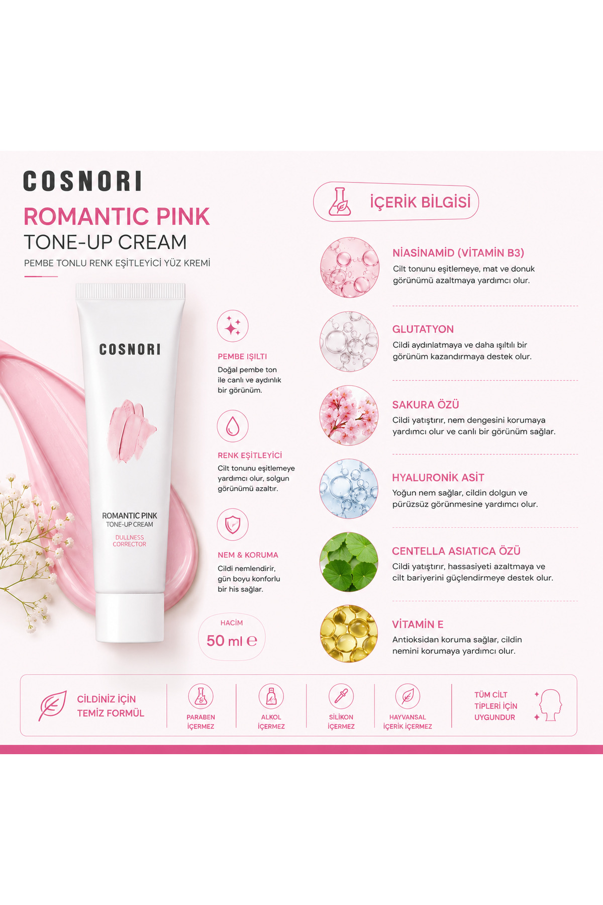 COSNORI Kore Tone Up Pink