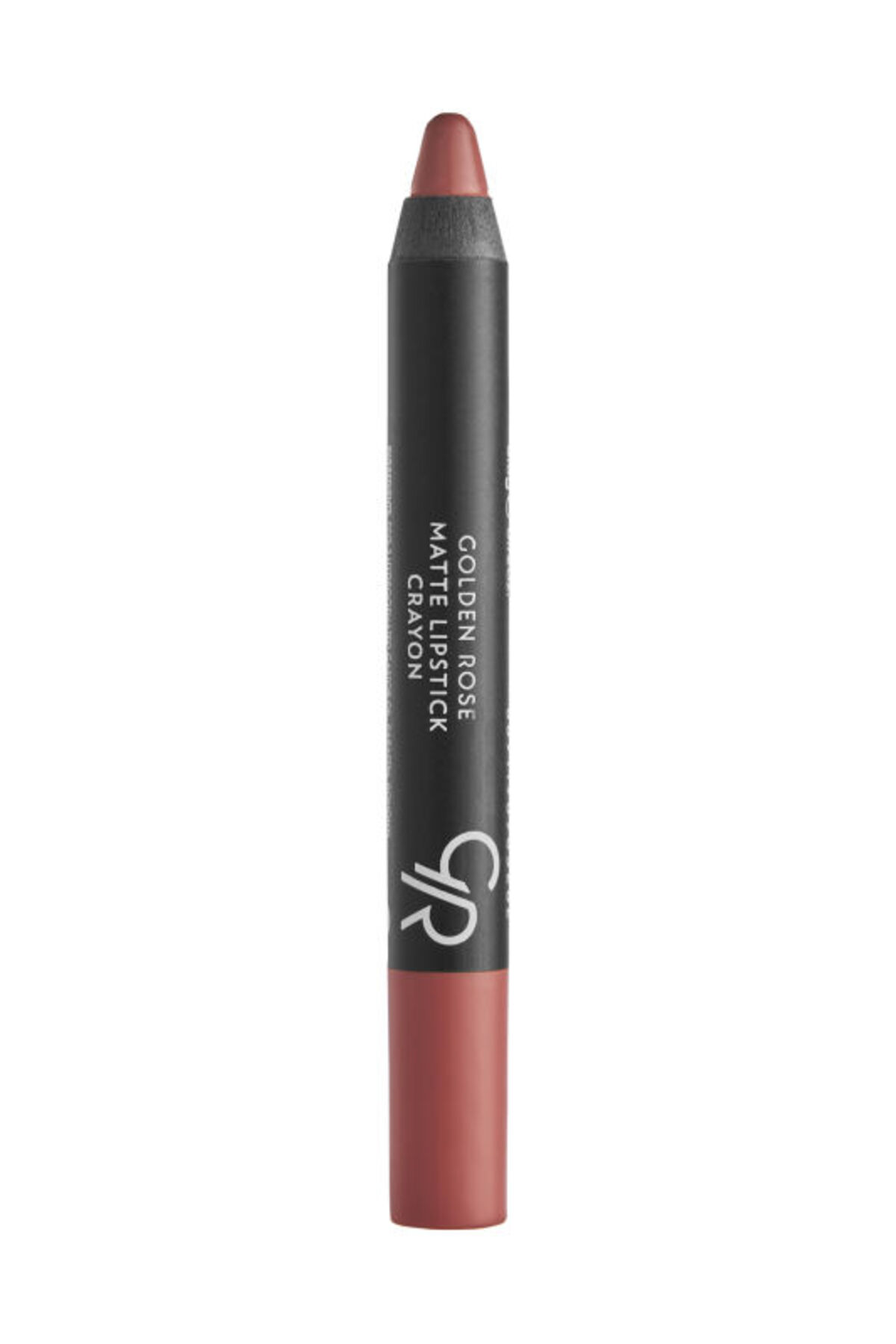 Golden Rose Matte Lipstick Crayon - 27 Peach Nude - Mat Ruj