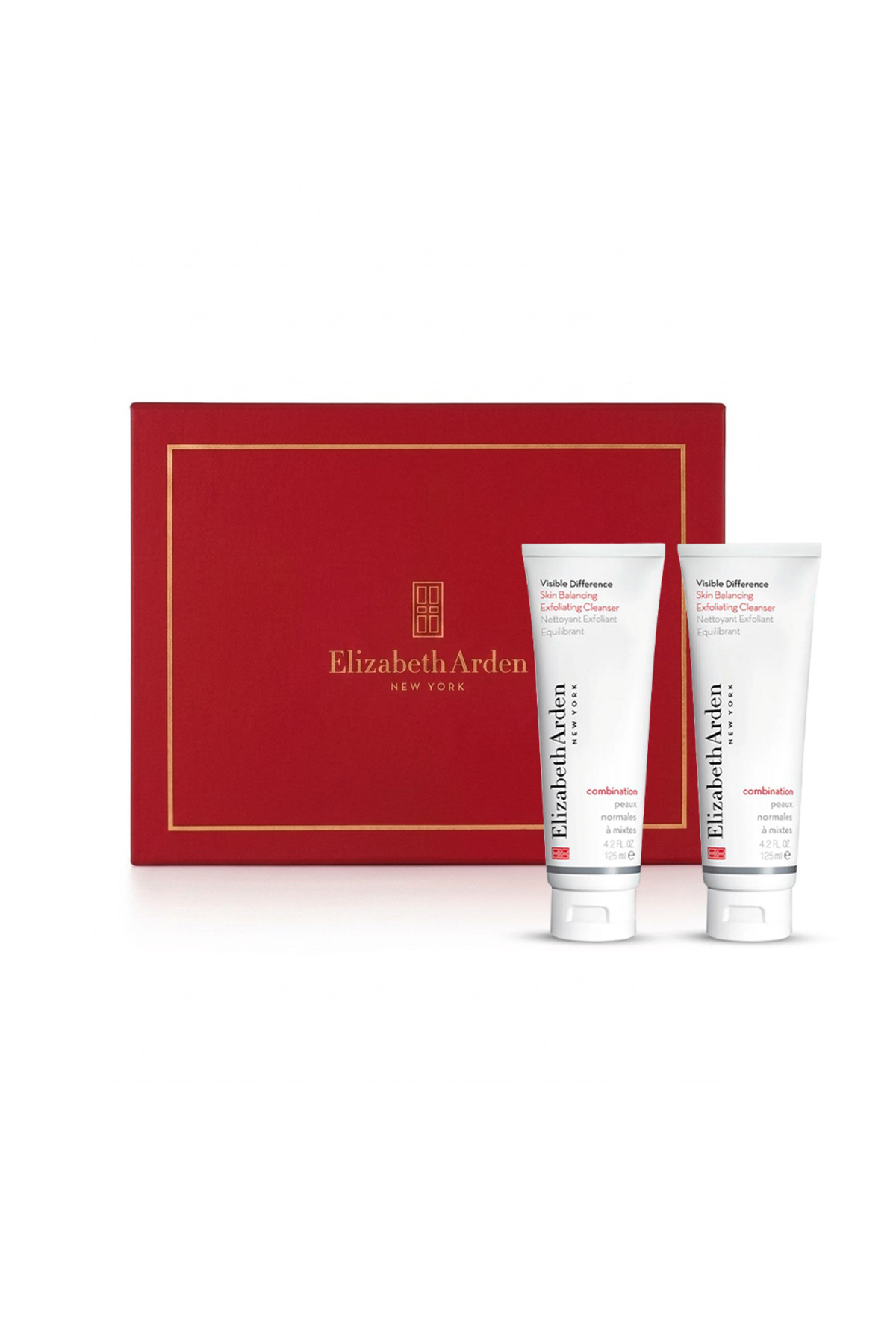 Elizabeth Arden Visible Difference Skin Balancing Exfoliating Nemlendirici Yüz Kremi 2'li Hediye Seti 2 x 125 ml