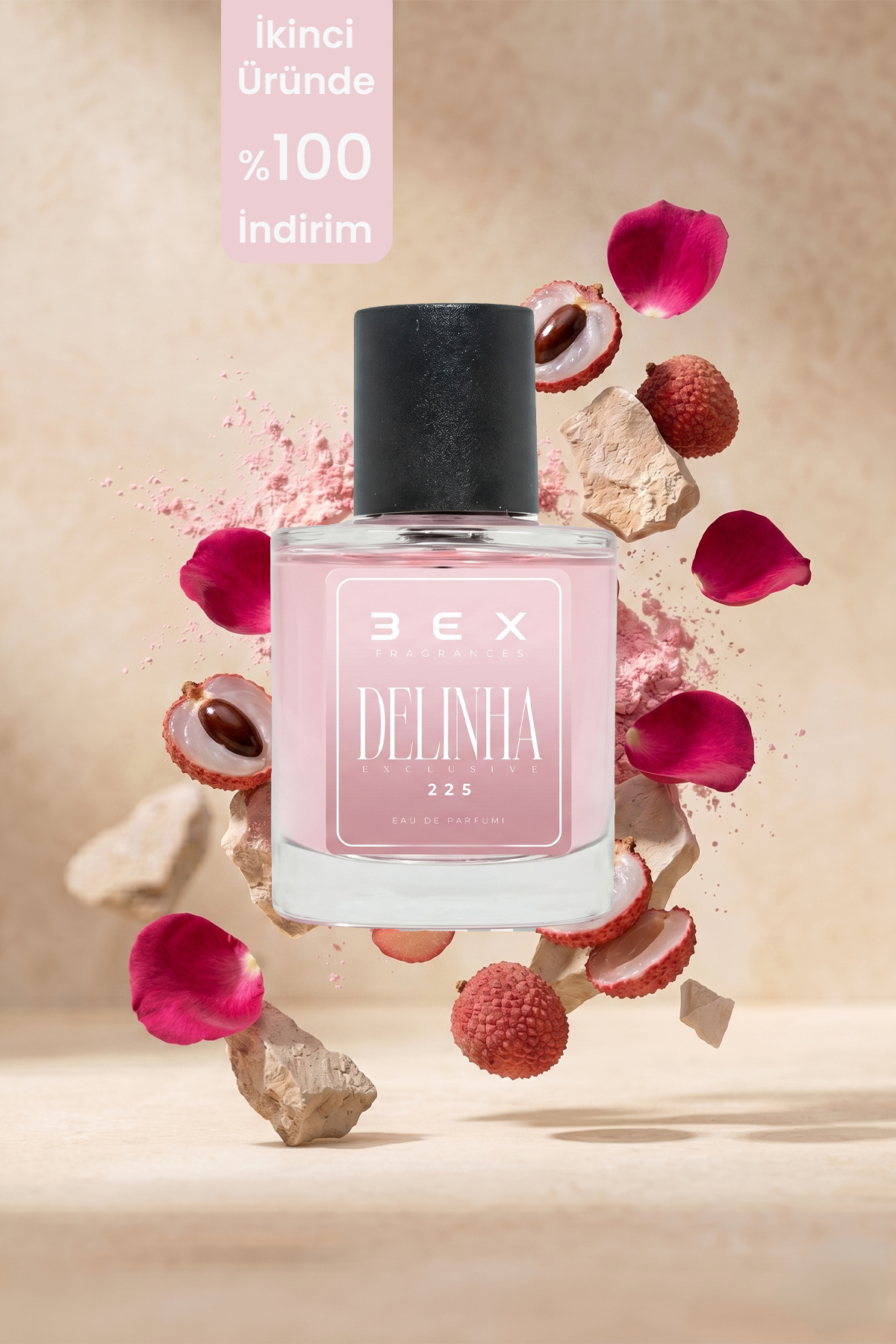 3ex Delinha exclusive 225 - 50ml - Kadın Parfümü