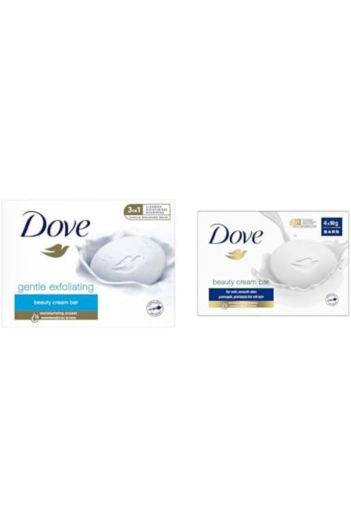 Yıldızan Seti | Beauty Cream Bar Gentle Exfoliating 90 g x1 + Beauty Cream Bar Original 4x90 g x2 2940