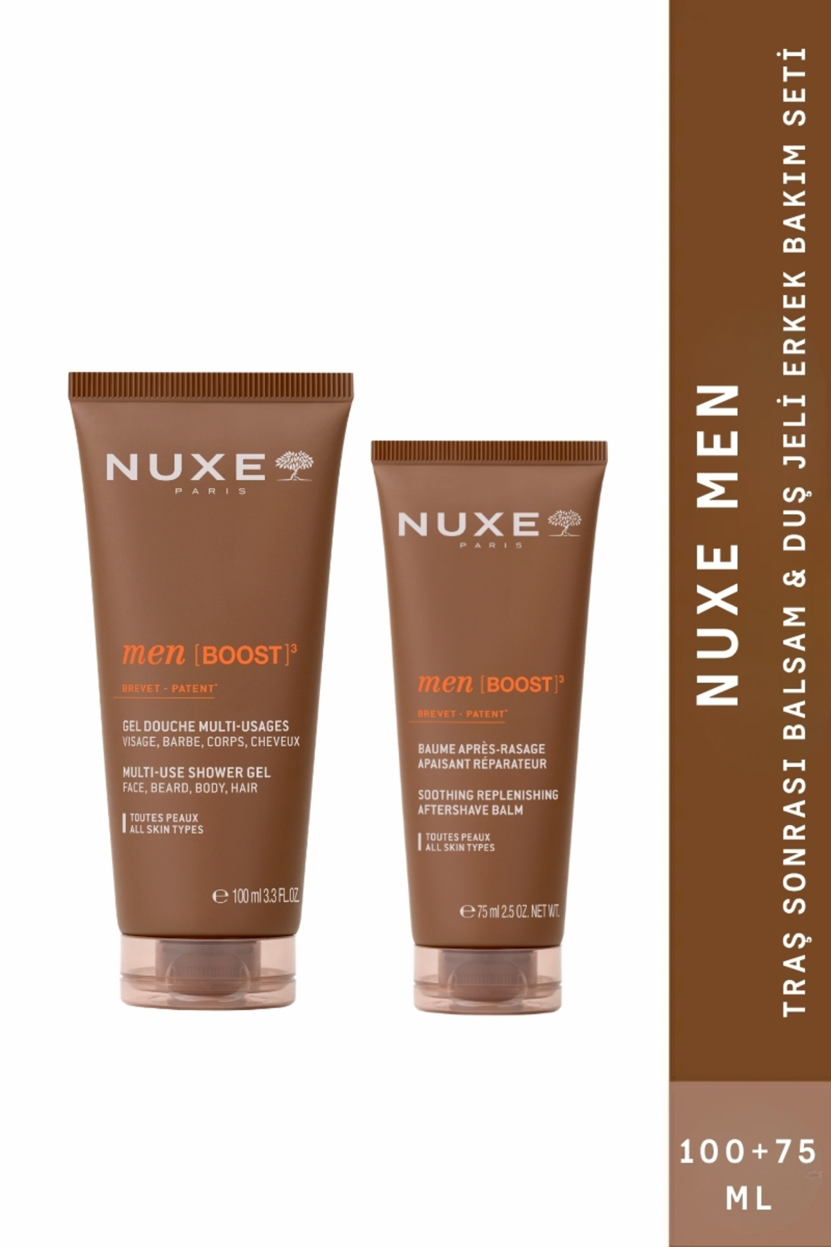 Nuxe Men Tıraş Sonrası Balsam & Duş Jeli Erkek Bakım Seti