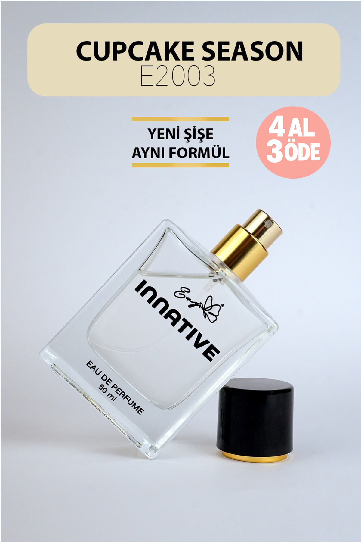 INNATIVE Eny Cupcake Season Edp 50 ml Vanilyalı Kadın Parfümü