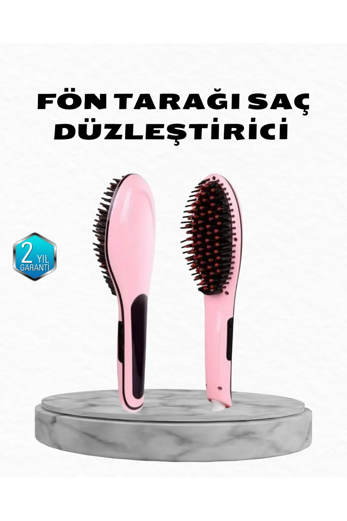 gelalbe Profesyonel Saç Düzleştirici 5 Kademeli Isı Ayarlı Seramik Plakalı