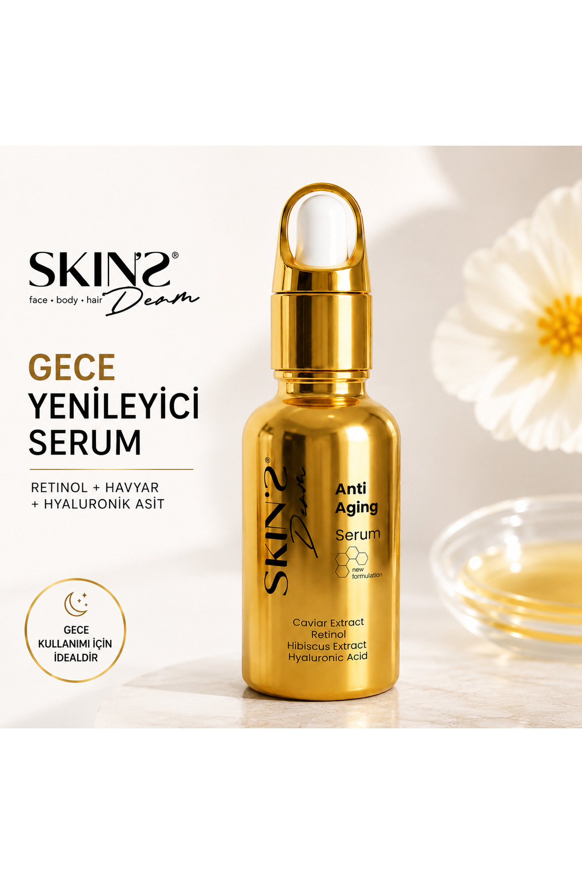 SKİN'SDERM Skins Derm Anti Aging Serum