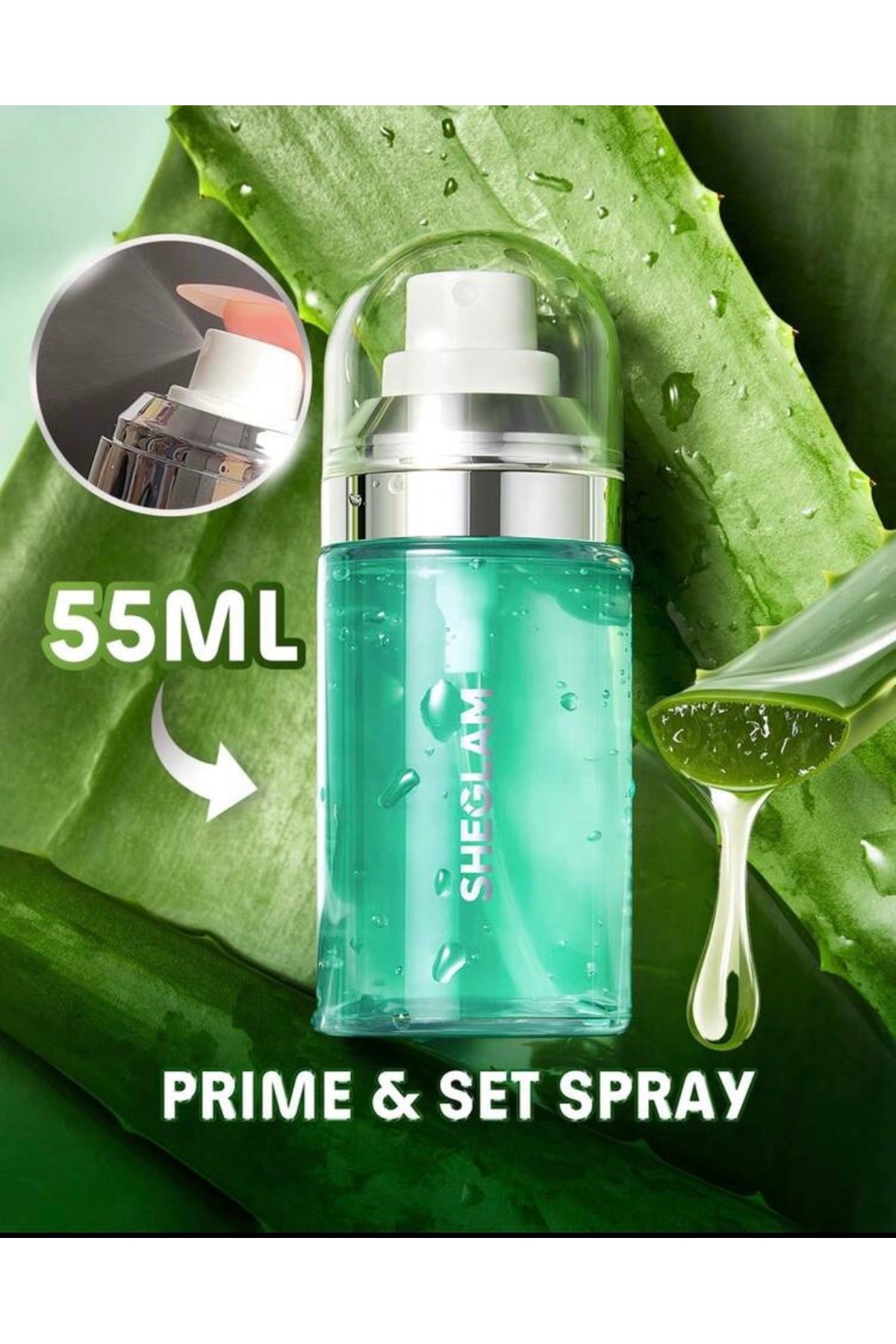 SHEGLAM Good Hydrating Prime & Set Spray - Makyaj Öncesi Baz & Nemlendirici Makyaj Sabitleme Spreyi