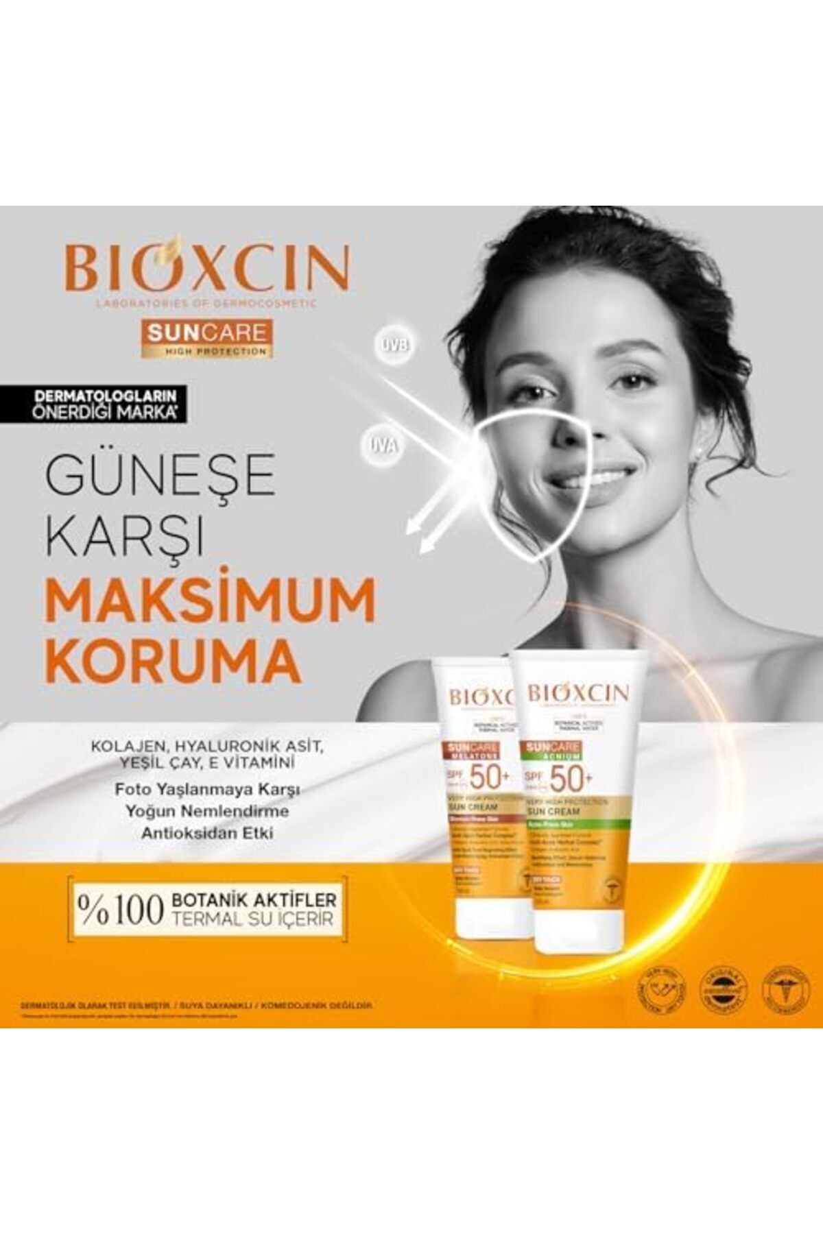 Yıldızan Sun Care Lekeye Eğilimli Ciltler İçin Çok Yüksek Korumalı Güneş Kremi 50 Spf 150 Ml- Büyük Boy (2 pa