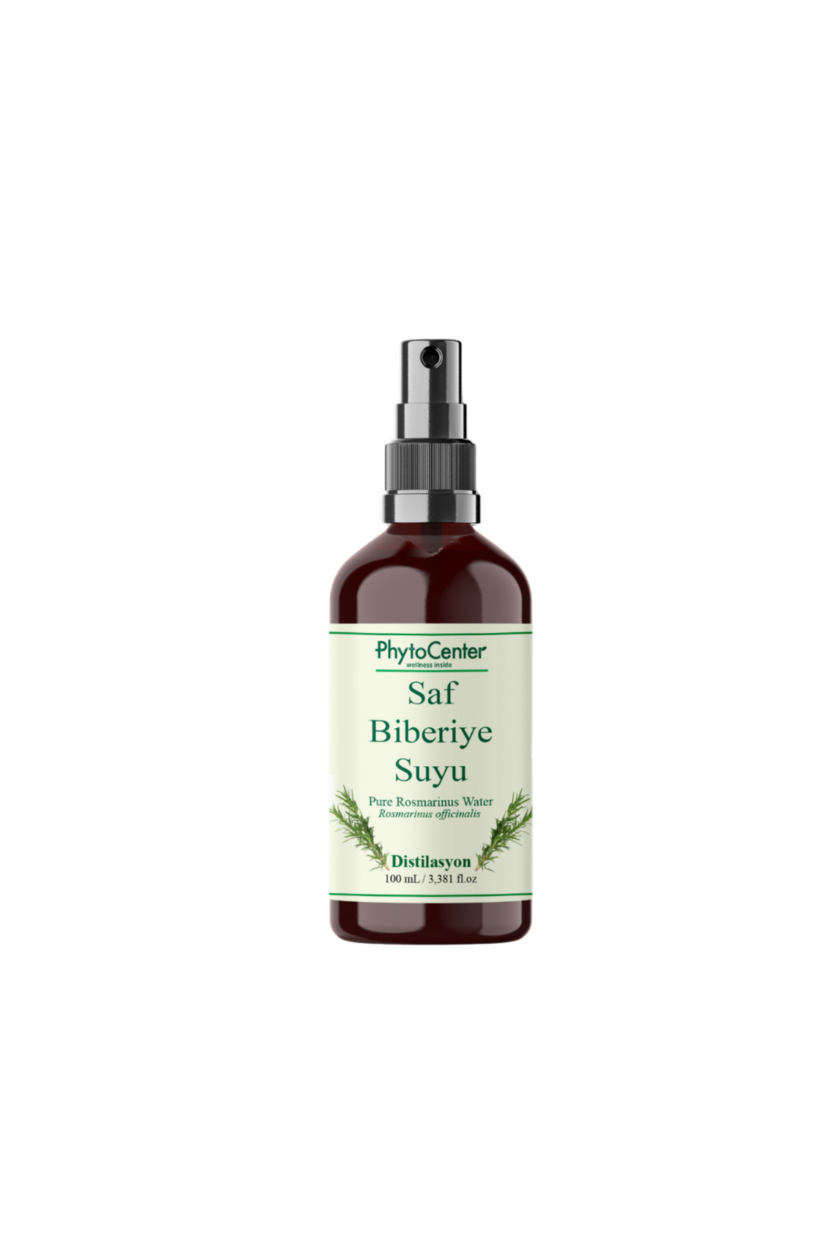 PHYTOCENTER Doğal Saf Biberiye Suyu 100 ml