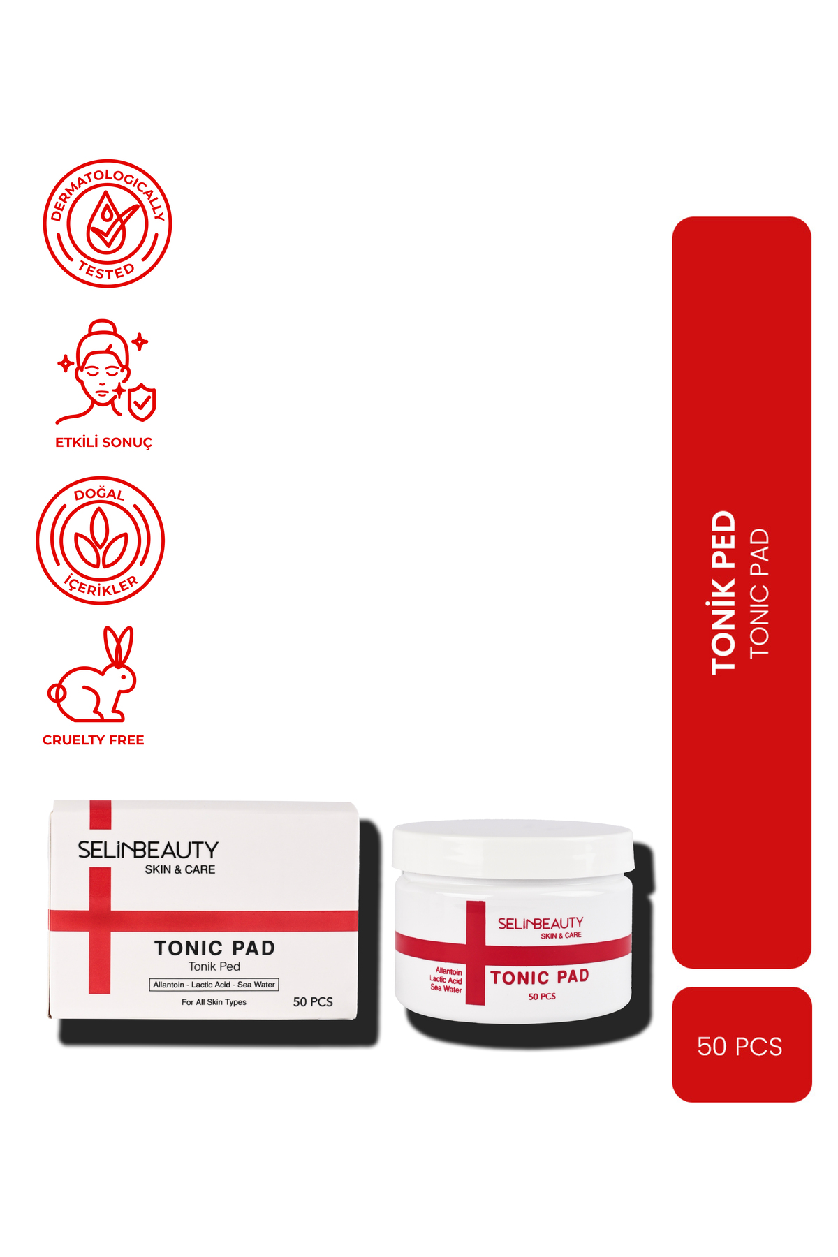SELİNBEAUTY Skin&Care Tonik Ped