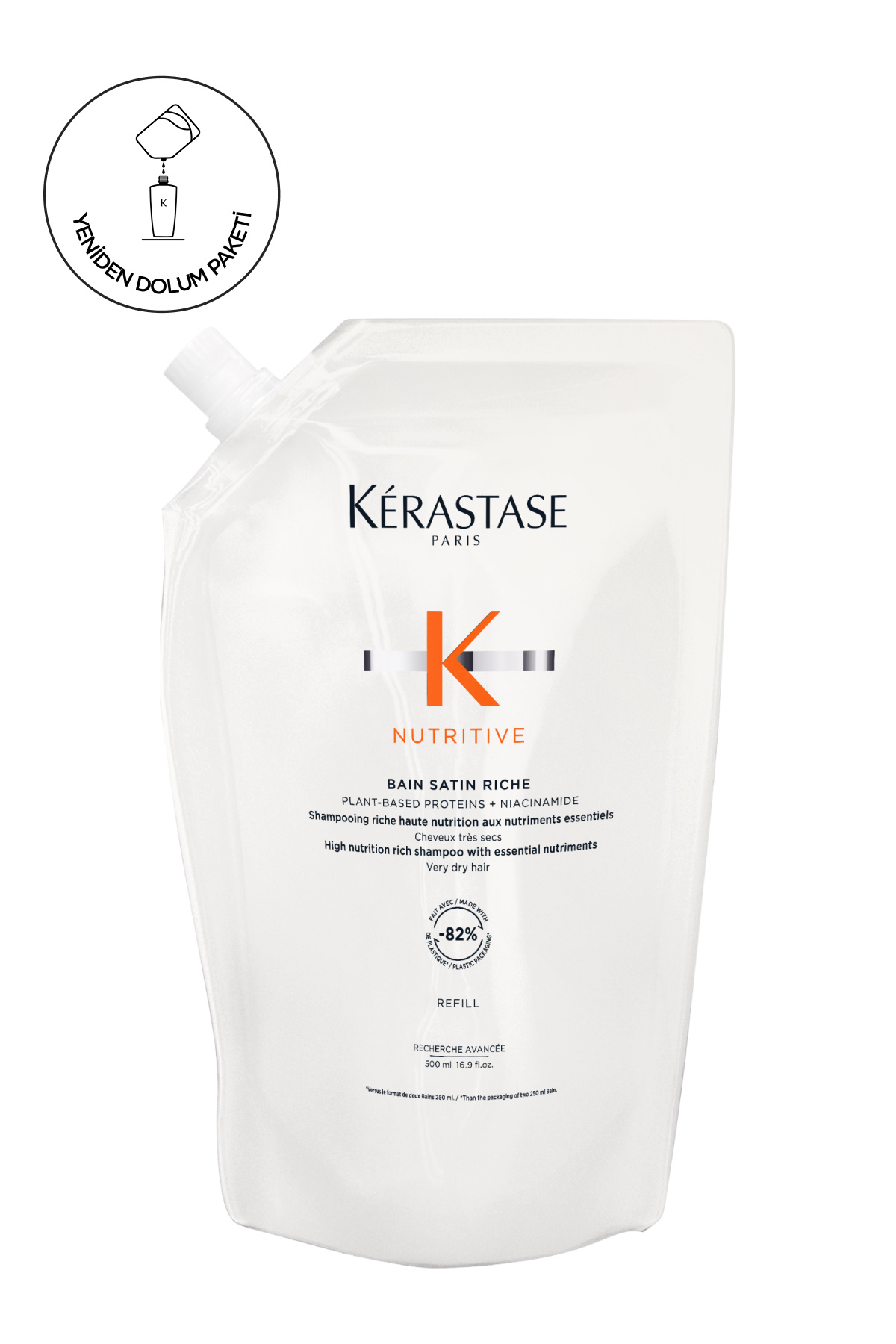 Kerastase Nutritive Bain Satin Riche Yoğun Nemlendirici Şampuan 500 ml