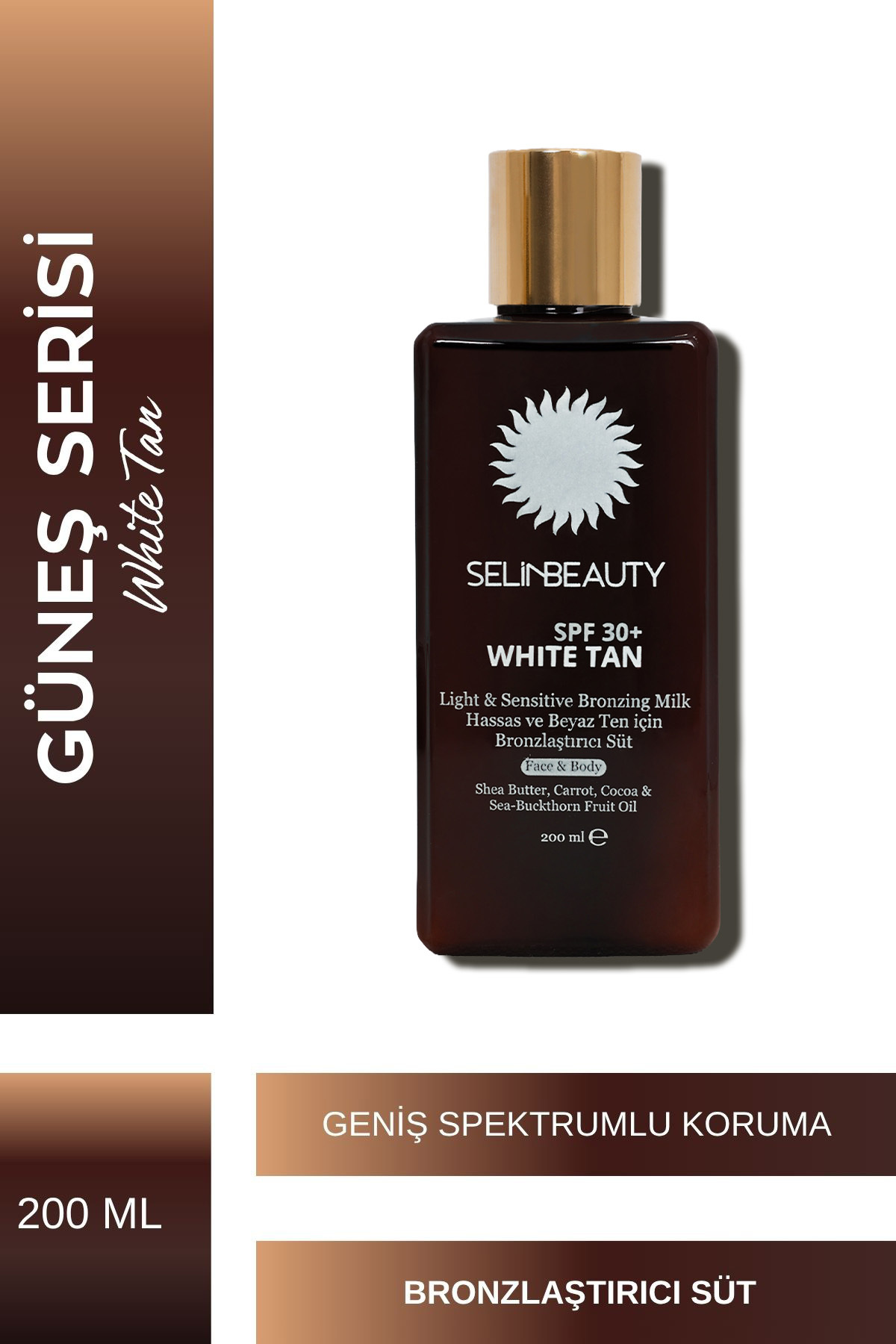 SELİNBEAUTY White Tan 200 ml
