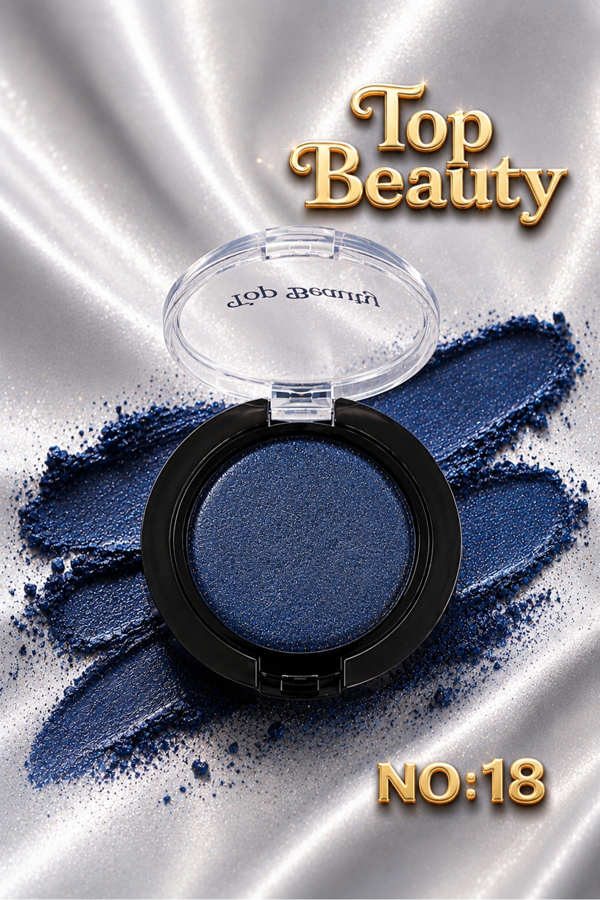 Top beauty Işıltılı Tekli Göz Farı – Lacivert No:18 (Eyeshadow)