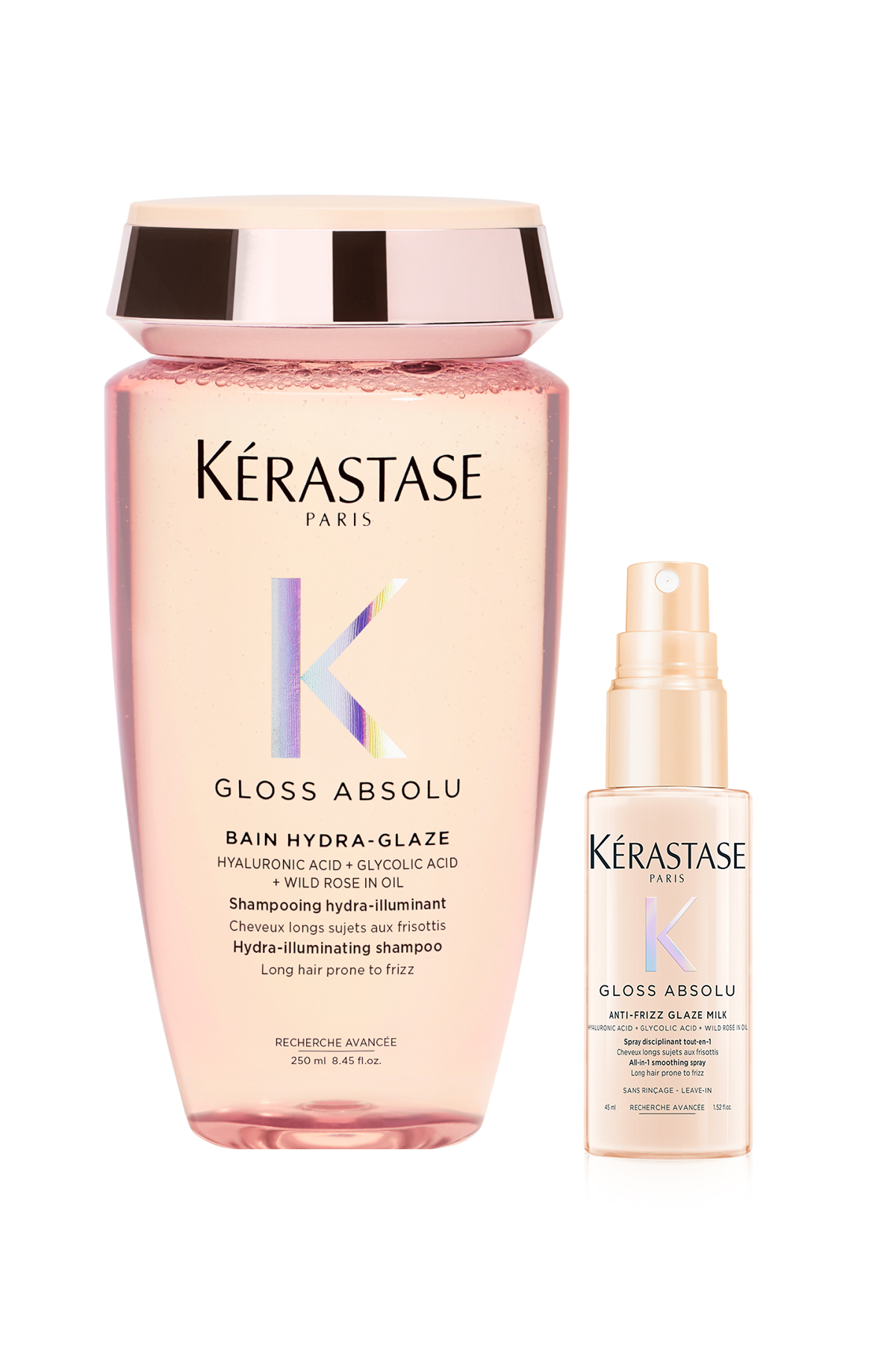 Kerastase Gloss Absolu Elektriklenmeye Eğilimli Saçlar Için Tanışma Seti Bakım Sütü & Şampuan