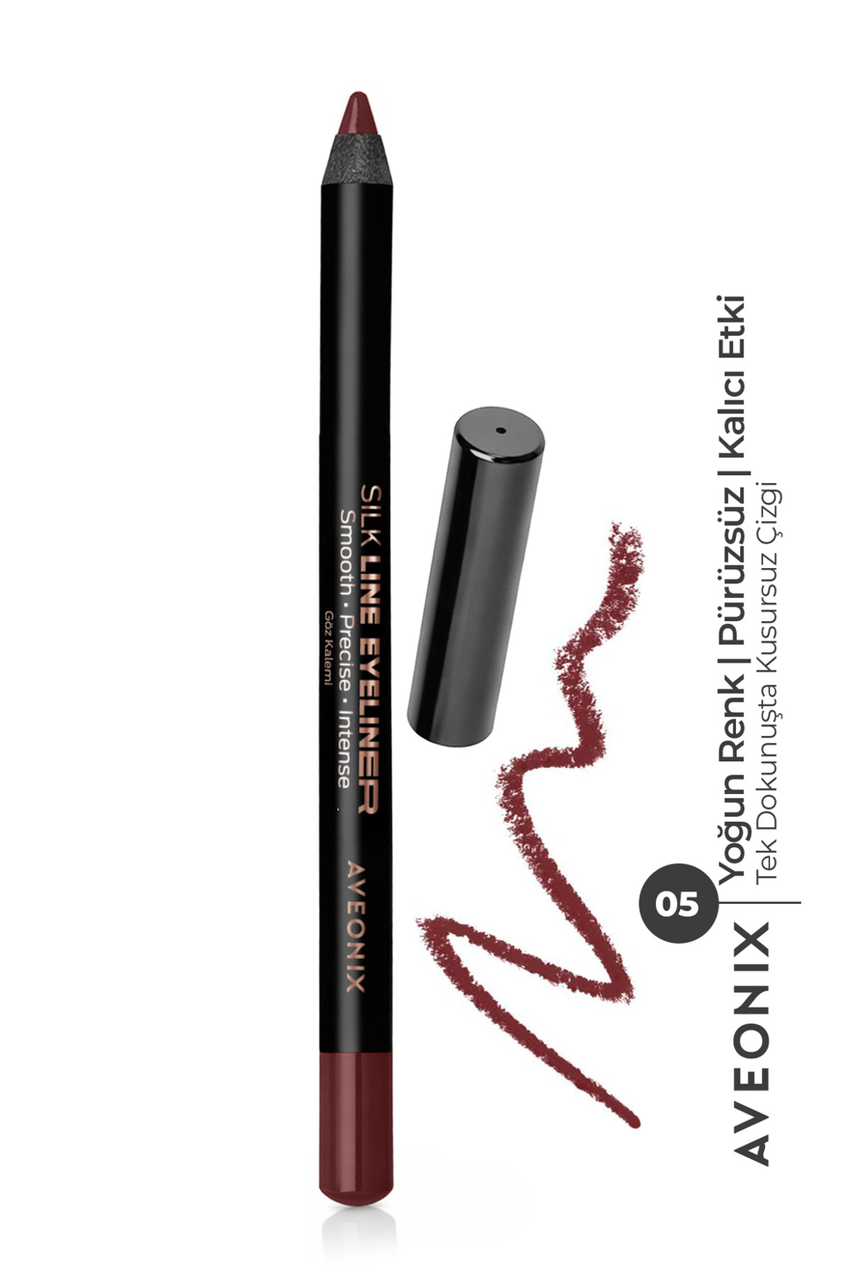 AVEONIX Silk Line Eyeliner 05 – Kolay Uygulama ve Uzun Süre Kalıcılık