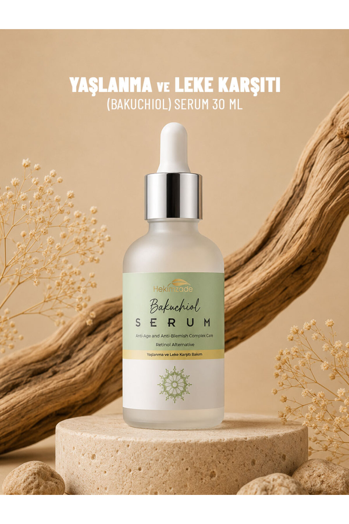 Hekimzade Bakuchiol Yaşlanma ve Leke Karşıtı Serum 30 ml