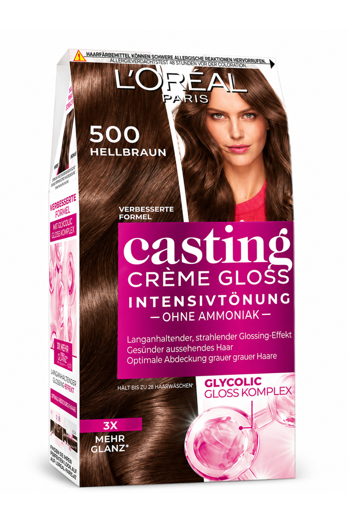 L'Oreal Paris Casting Creme Gloss #500 Castaño Claro Açık Kahverengi 180 ml