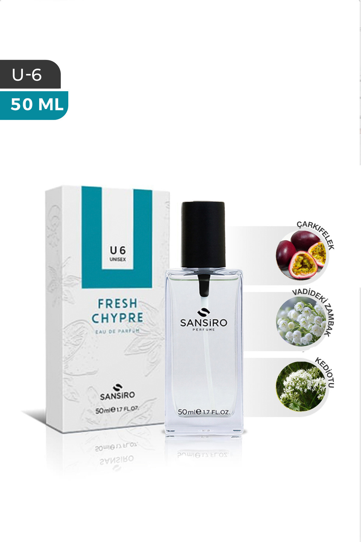 Sansiro U-6 Unisex Parfüm 50ml Edp