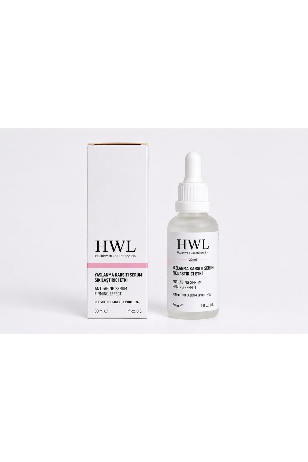 healthwise laboratory inc. hwl HWL Yaşlanma Karşıtı Serum Sıkılaştırıcı Etki 30 ml