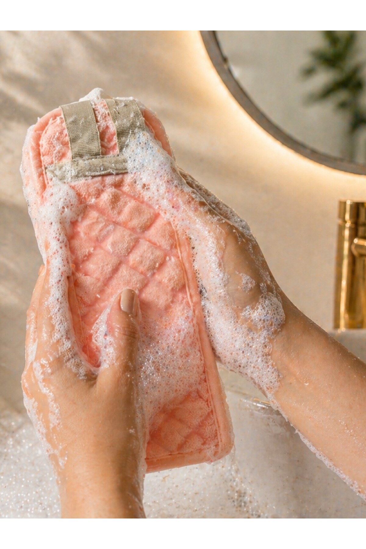 Vichy Banyo Lif Kesesi – Köpük Artırıcı Vücut Temizleme Lifi VCHY-6989