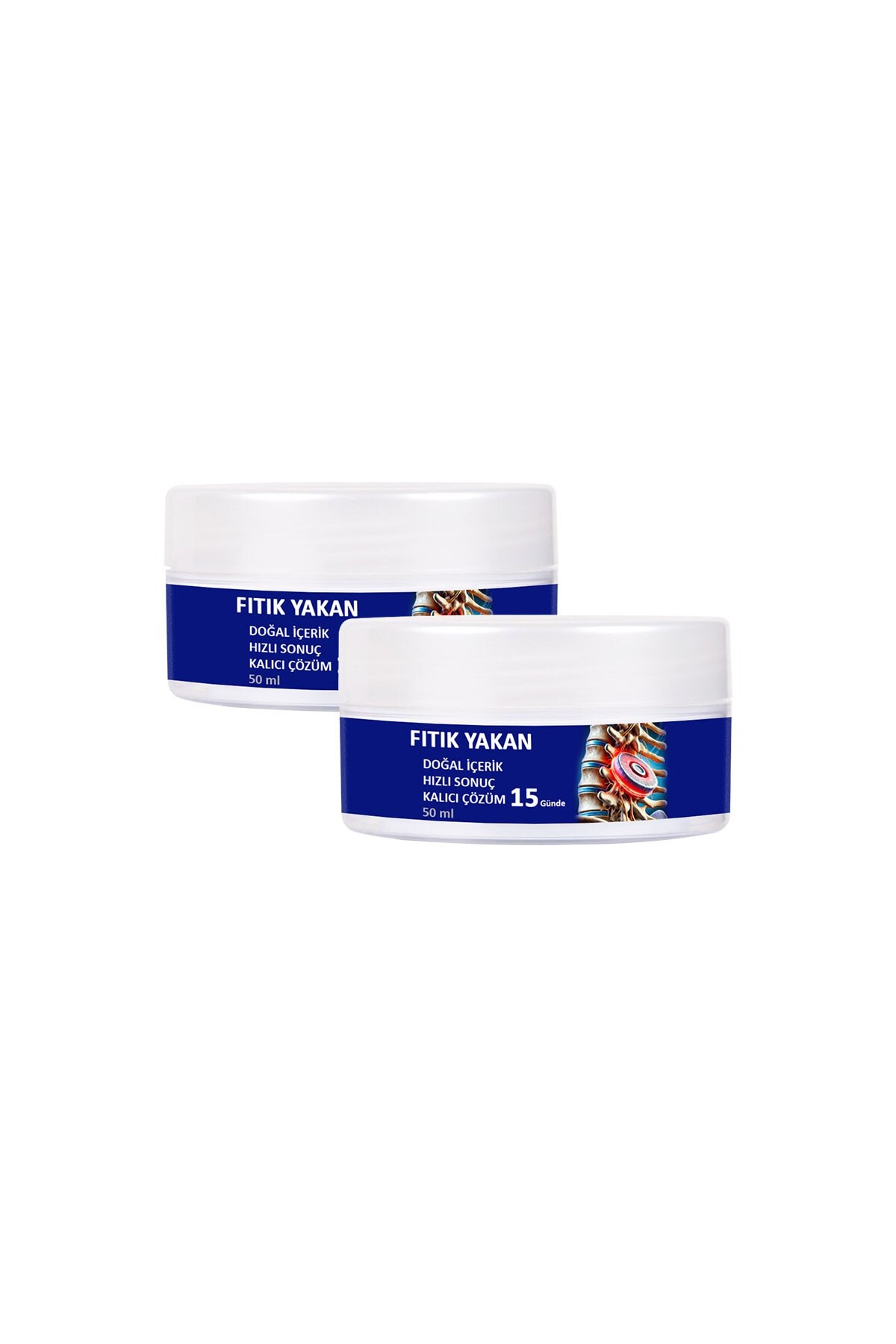 Beta Moda Hub FıtıkYakan 2 Adet 50 ml Krem
