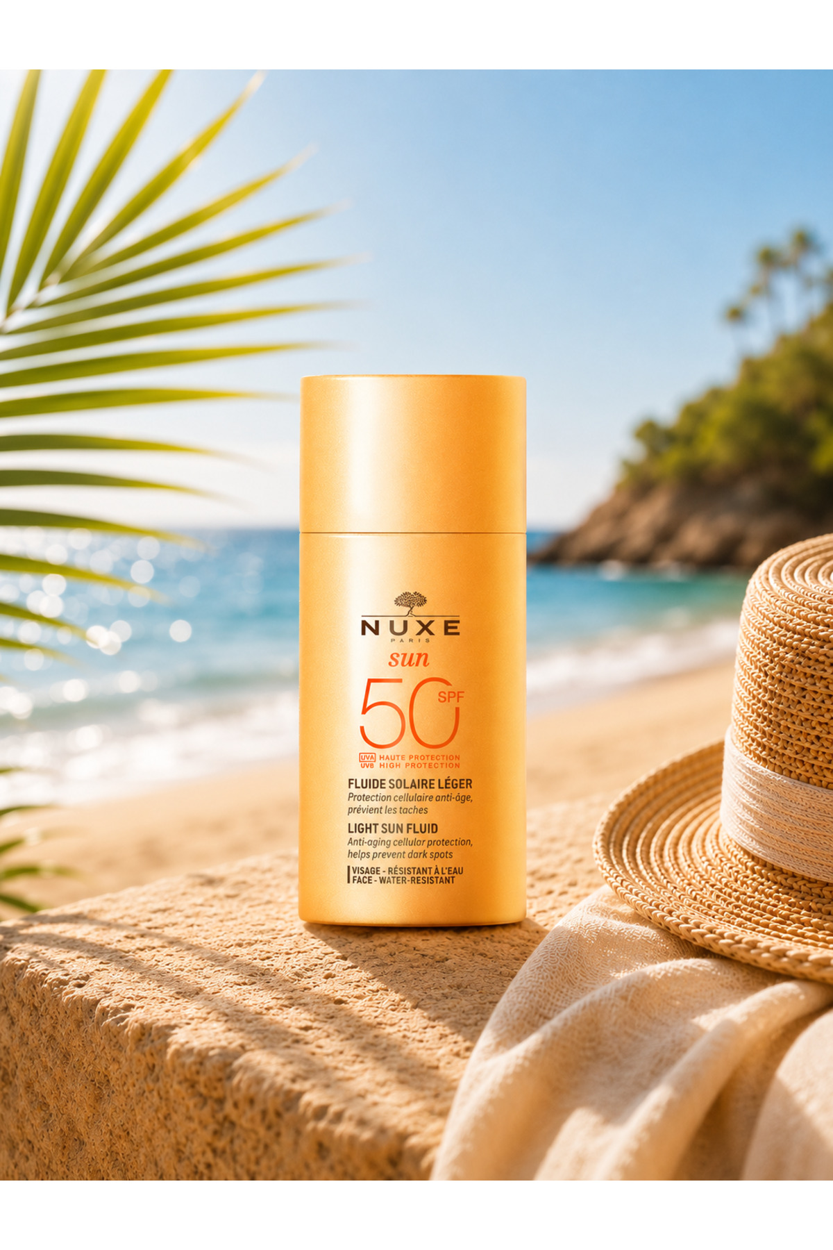 Nuxe Leke Görünümünü Azaltıcı ve Yaşlanma Karşıtı Bakım Sağlayan SPF 50 Güneş Koruyucu Yüz Kremi 50ml