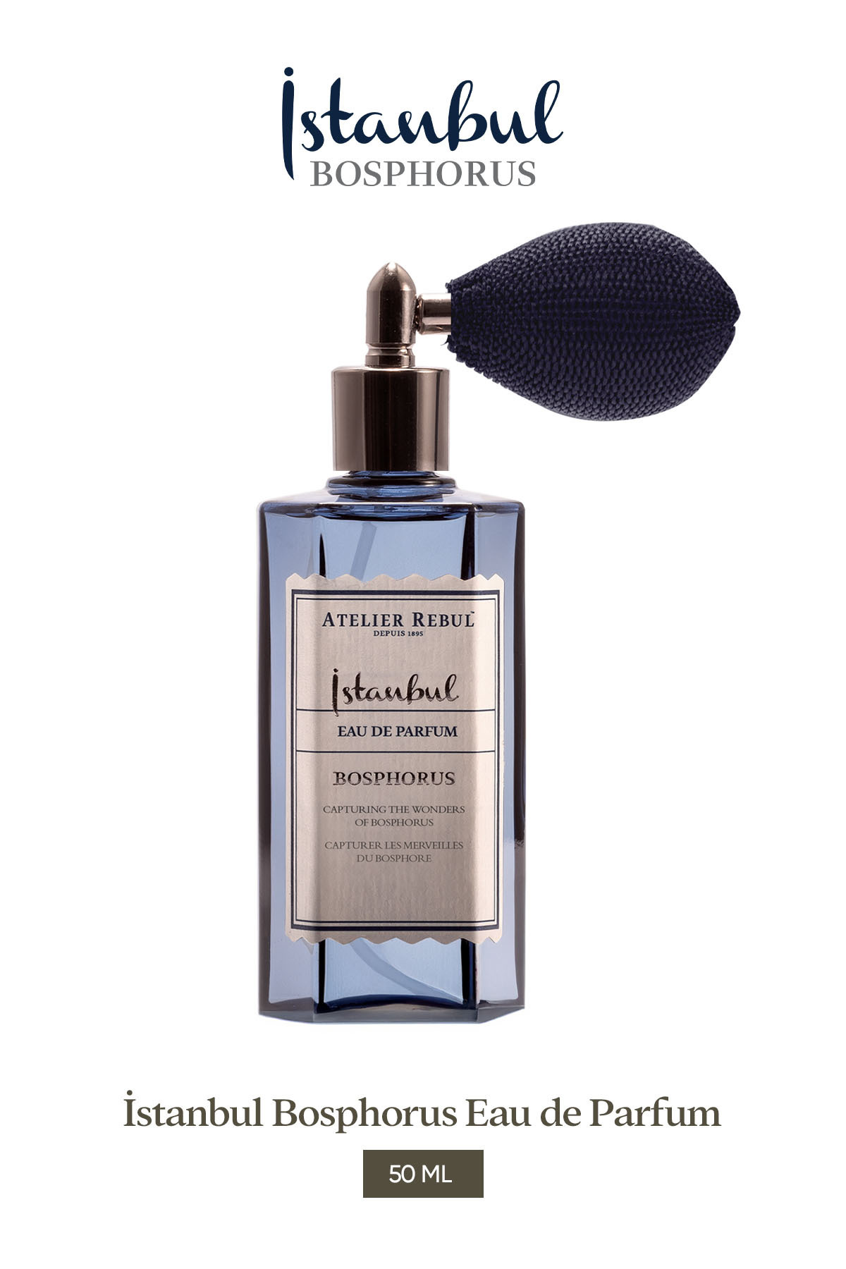 Atelier Rebul İstanbul Bosphorus Akuatik/Odunsu/Çiçeksi EDP 50 ml Unisex Parfüm