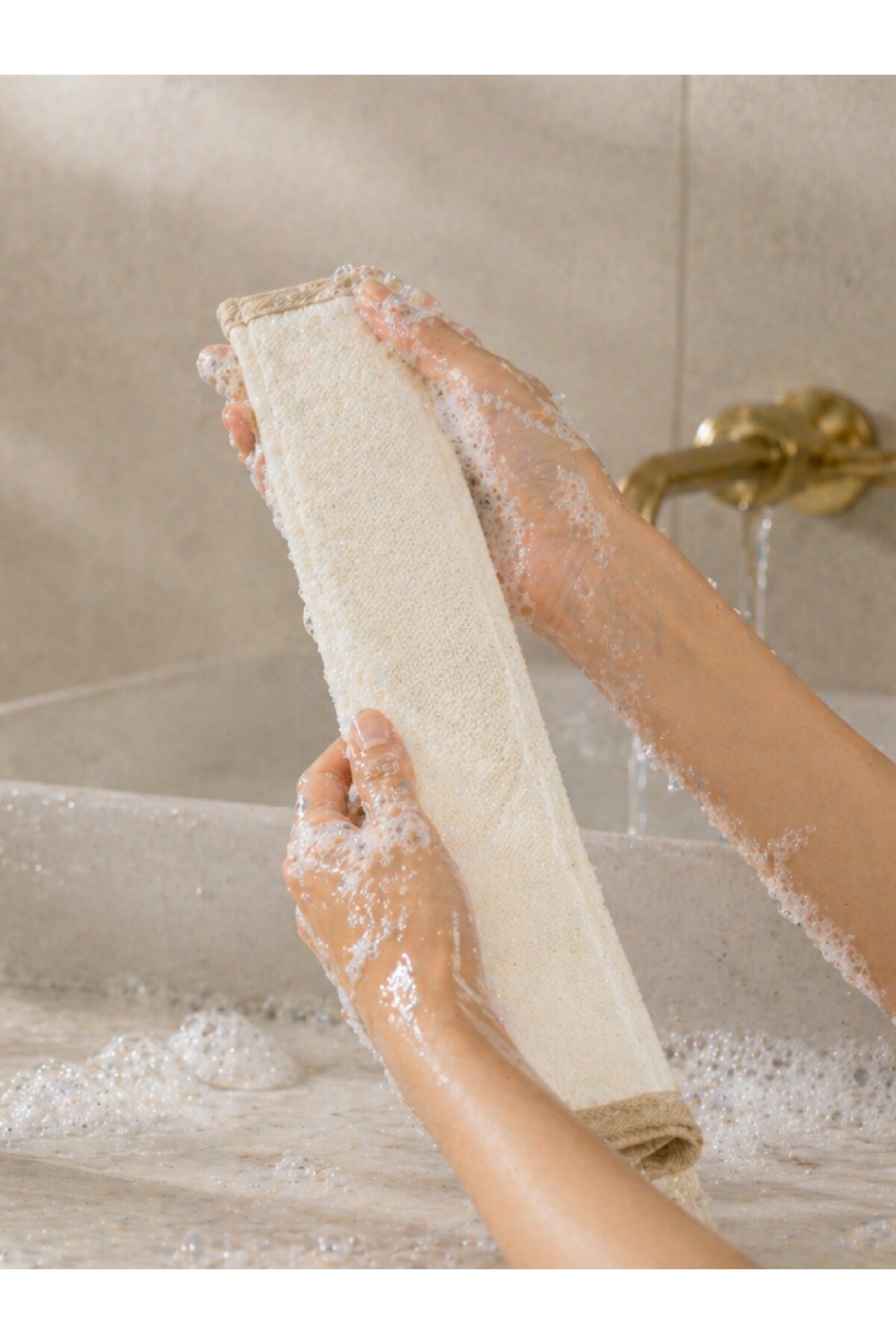 Vichy Banyo Lif Kesesi – Köpük Artırıcı Vücut Temizleme Lifi VCHY-6991