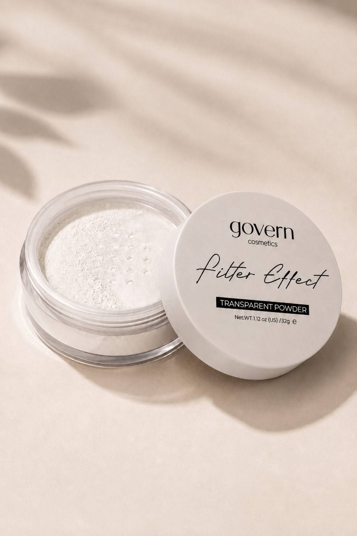 govern Profesyonel Transparan Pudra - Transparent Powder - Beyaz