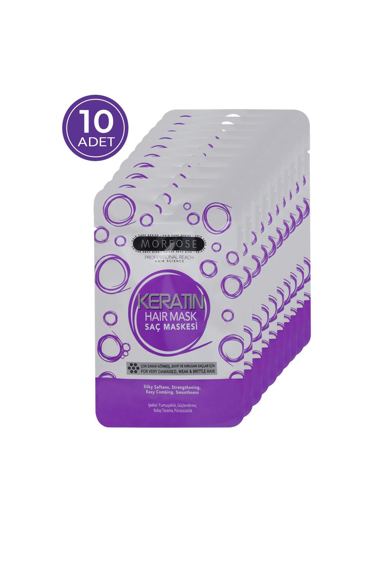 Morfose Keratin Saç Maskesi 25 ml 10 Adet