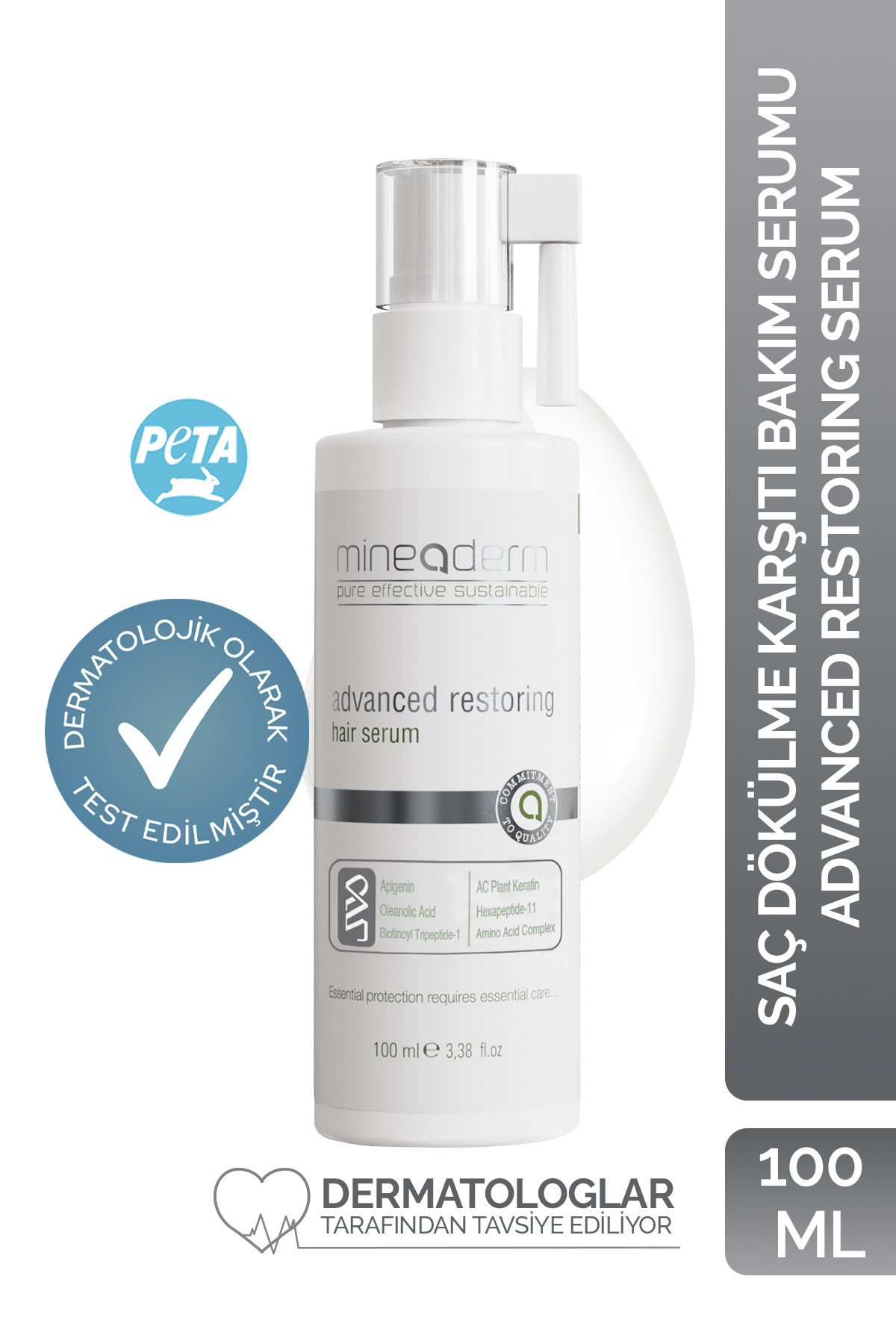 mineaderm Saç Dökülme Karşıtı Bakım Serumu / Advanced Restoring Hair Serum 100 ml