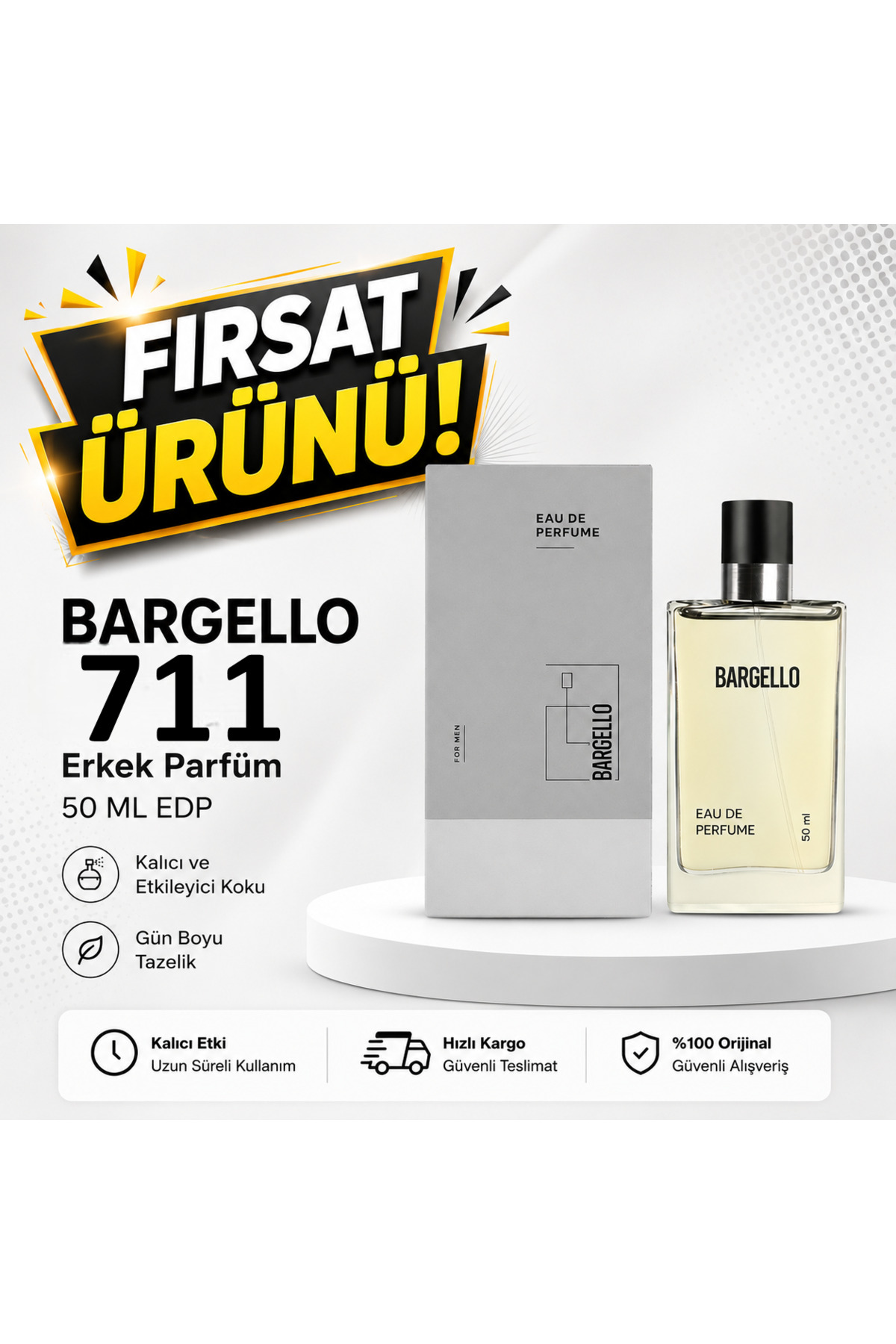 Bargello ERKEK PARFÜM 711 FRESH 50 ML EDP
