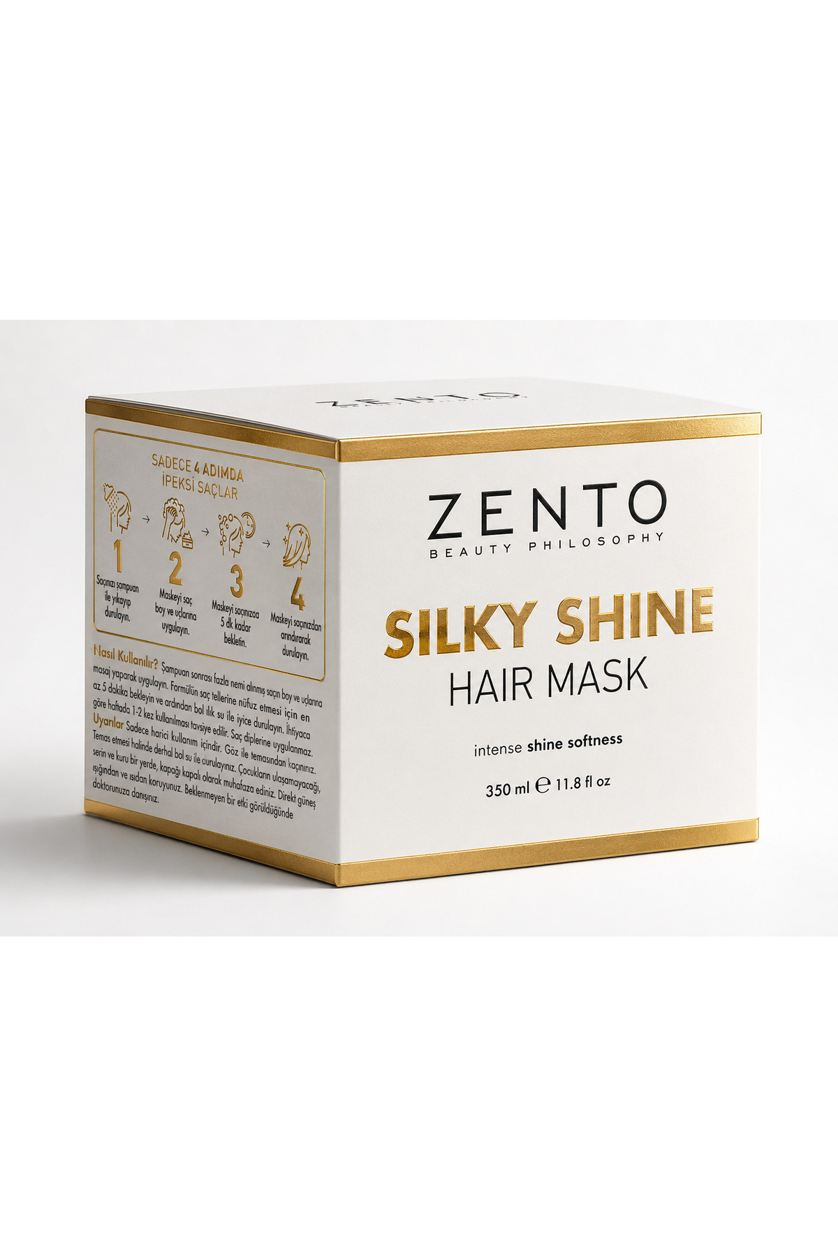 ZENTO Sılky Shıne Haır Mask 350 ml