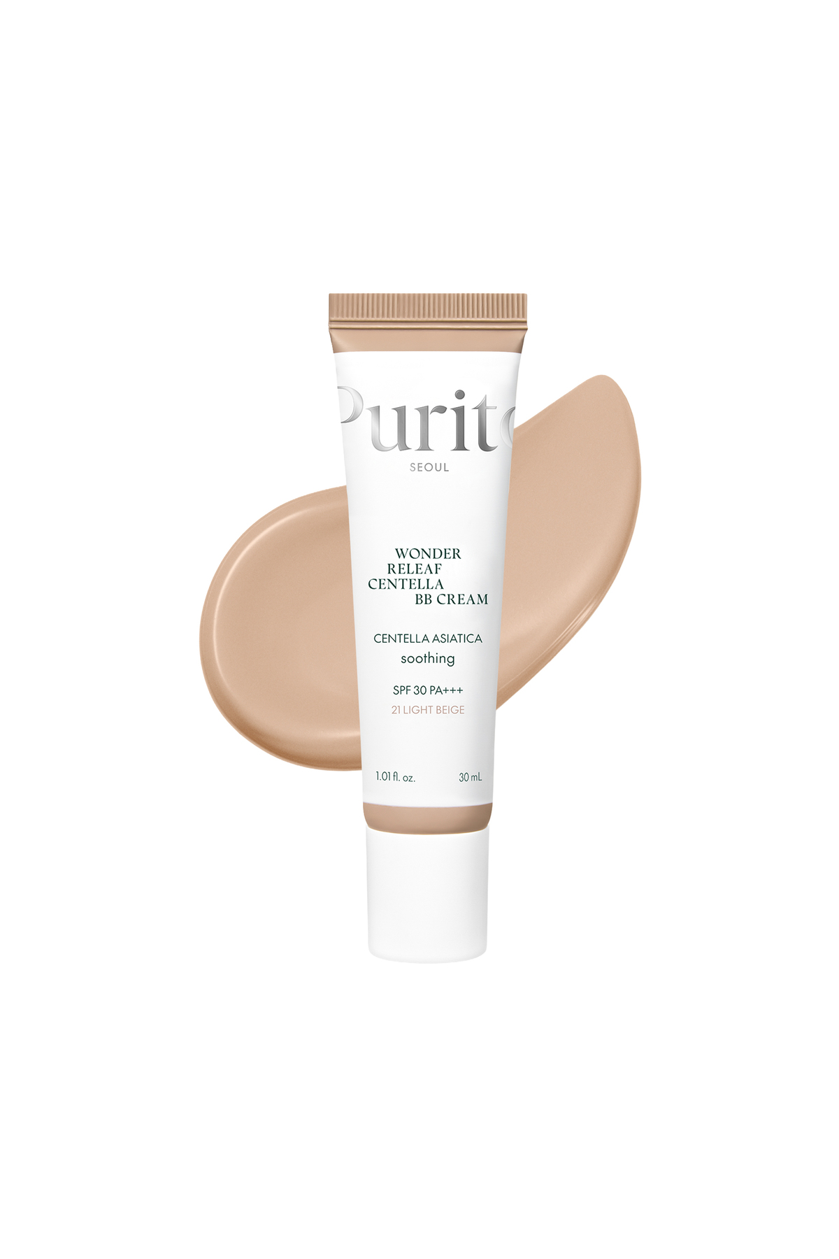 Purito SEOUL Wonder Releaf Centella BB Cream 21 Light Beige