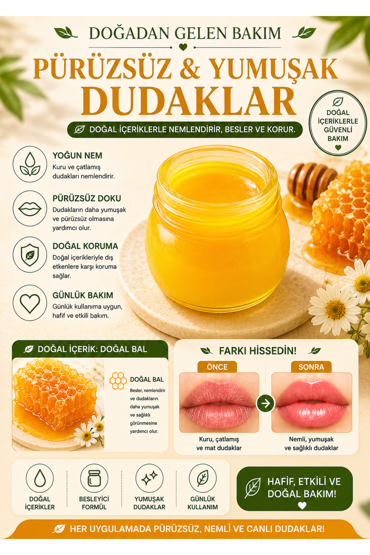 SETBEAUTY Ballı Lip Balm 10ML