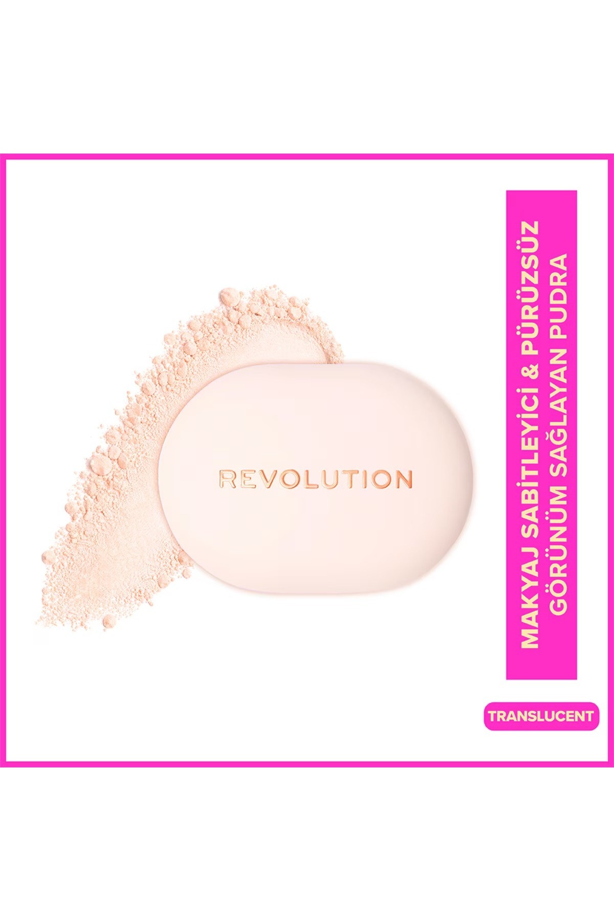 Revolution Pressed Pudra Pops Translucent