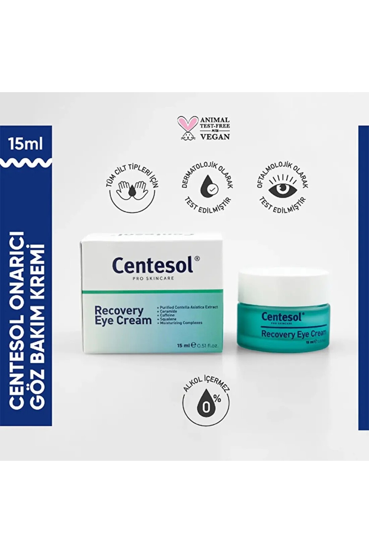 GörkitoCentesol Göz Altı ve Göz Çevresi Onarıcı Krem 15 ml