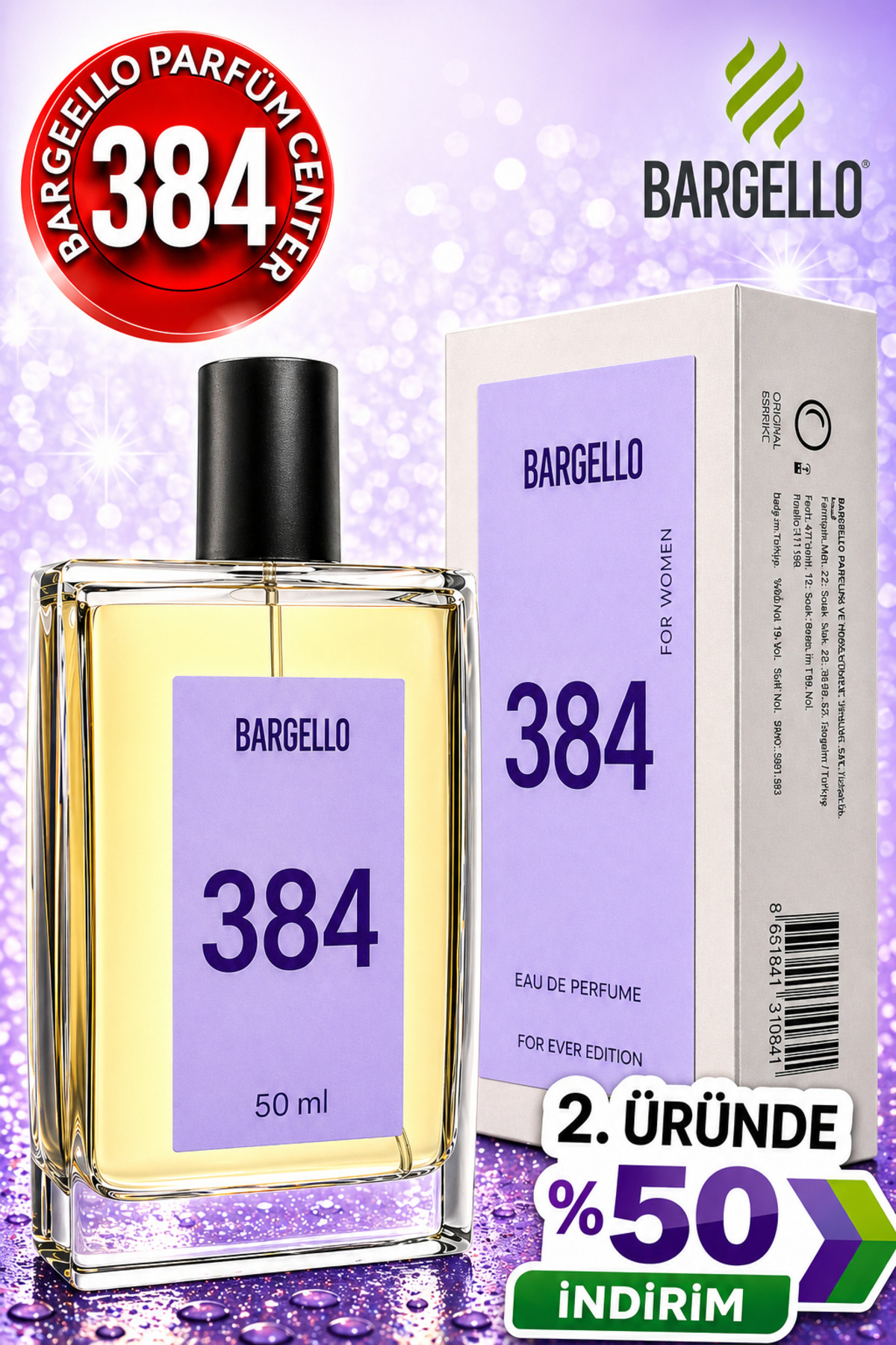 Bargello 384 Kadın Parfüm 50 ml Edp Floral - Rsaf384