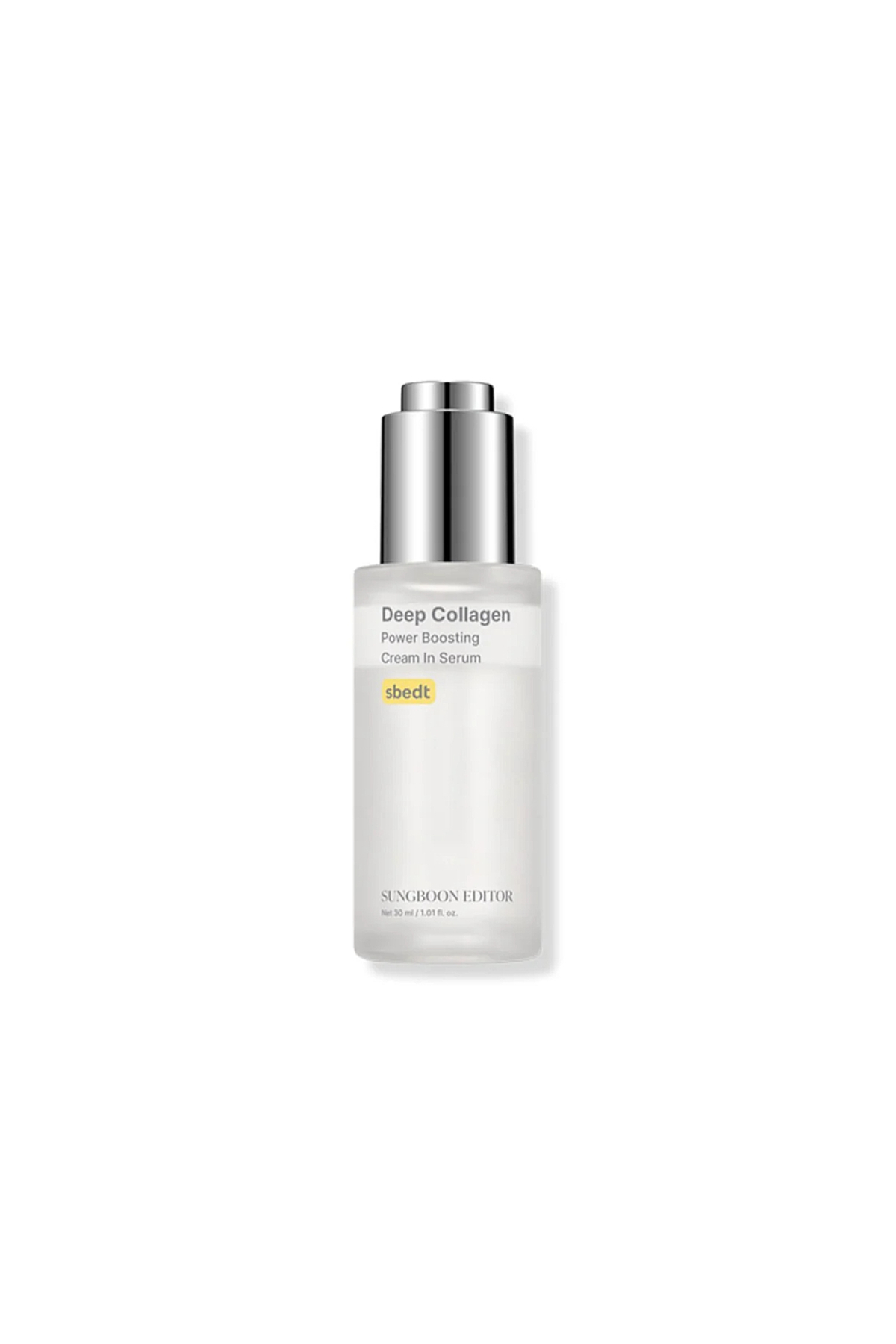 SUNGBOON EDITOR Deep Collagen Power Boosting Cream in Serum - Glass Skin Etkisi Yaratan Krem Serum 30 ml